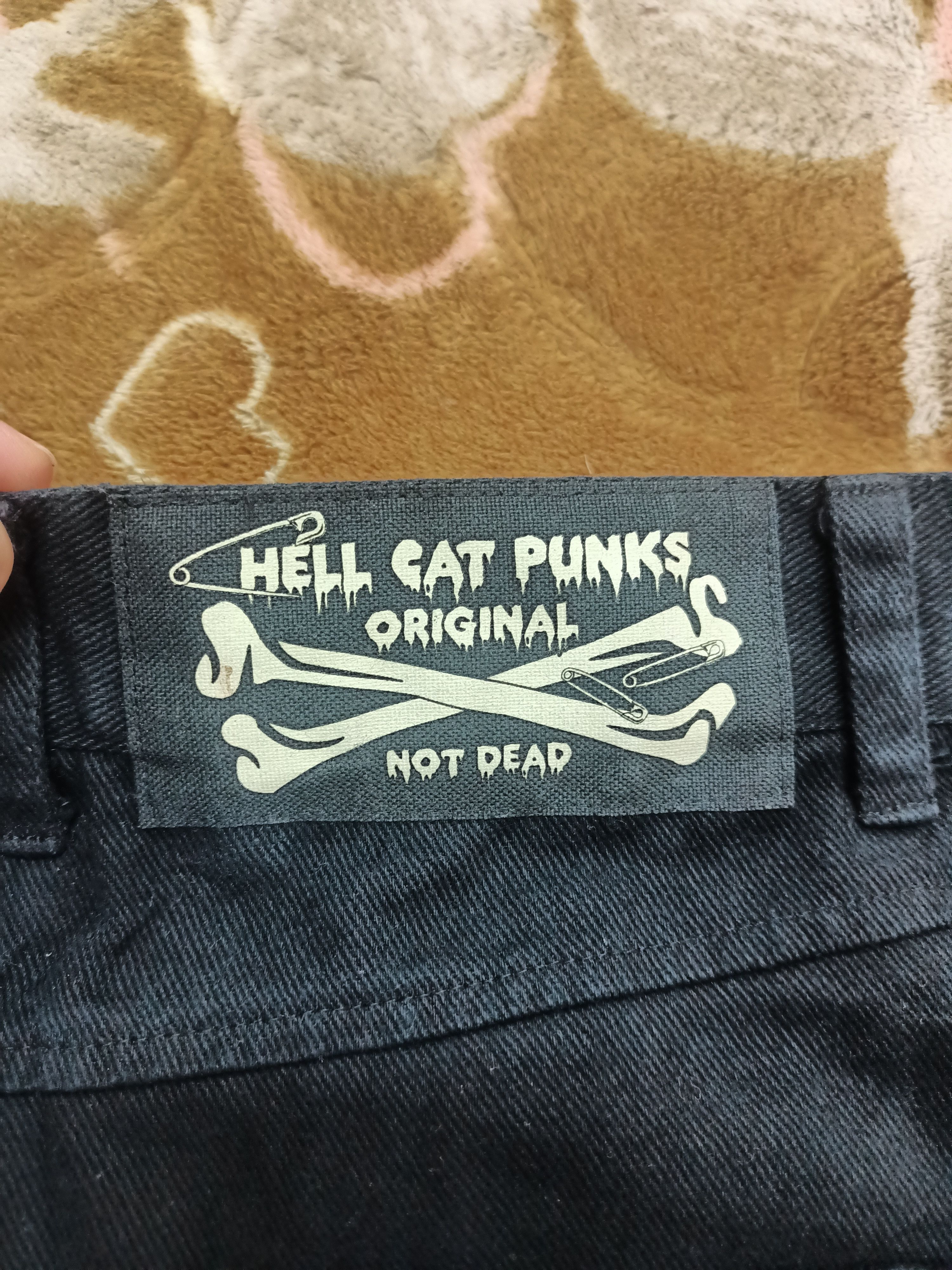 Japanese Brand Hell Cat Punks Original Not Dead mini skirts Size 28" / US 6 / IT 42 - 5 Thumbnail