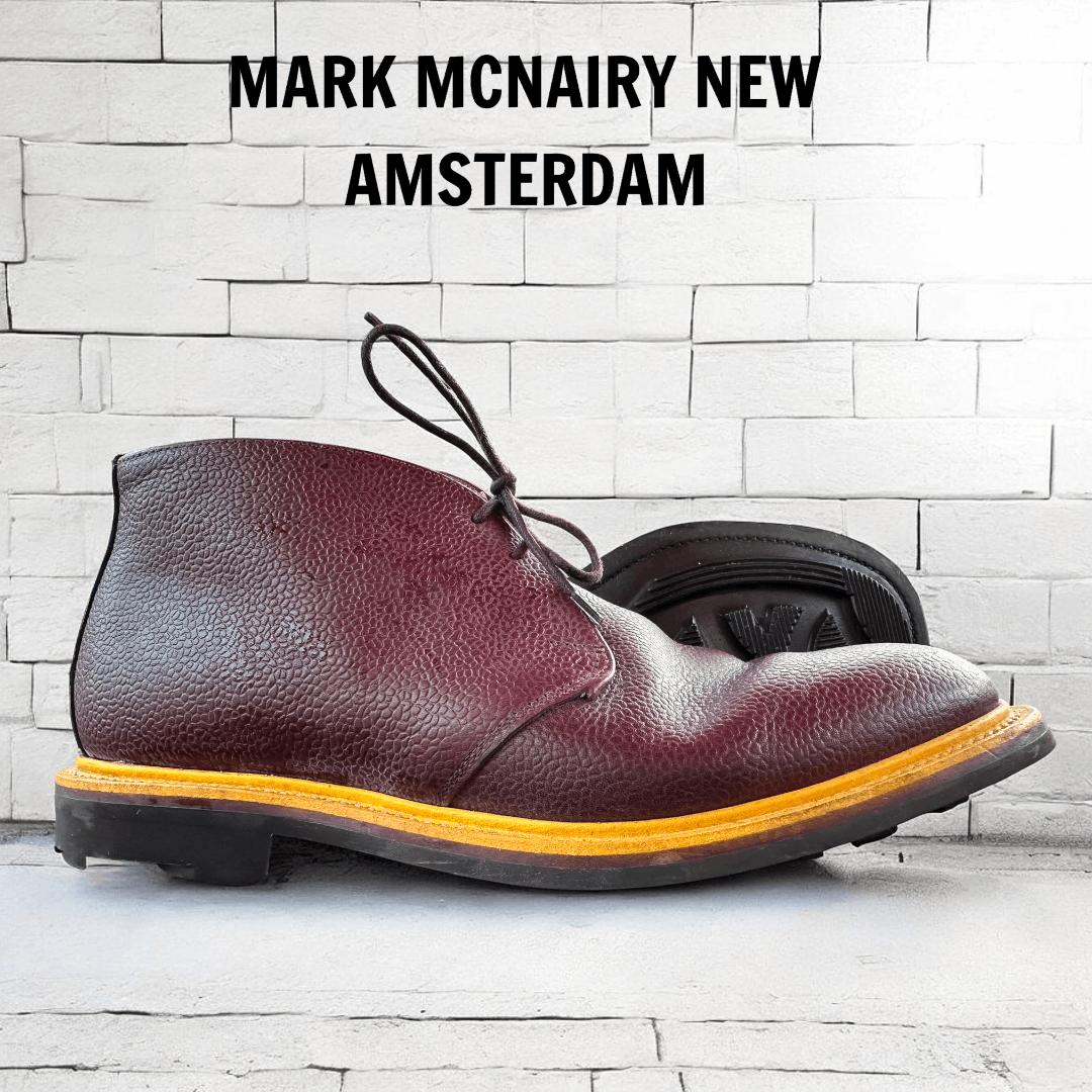 Mark McNairy Mark Mcnairy New Amsterdam Pebble Brown Chukka Boots Size US 9.5 / EU 42-43 - 1 Thumbnail