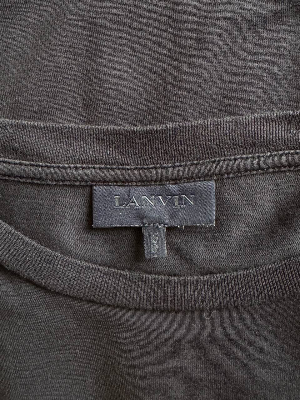 Lanvin 🔥🔥 Lanvin Graffiti Logo T-Shirt Size US L / EU 52-54 / 3 - 4 Thumbnail