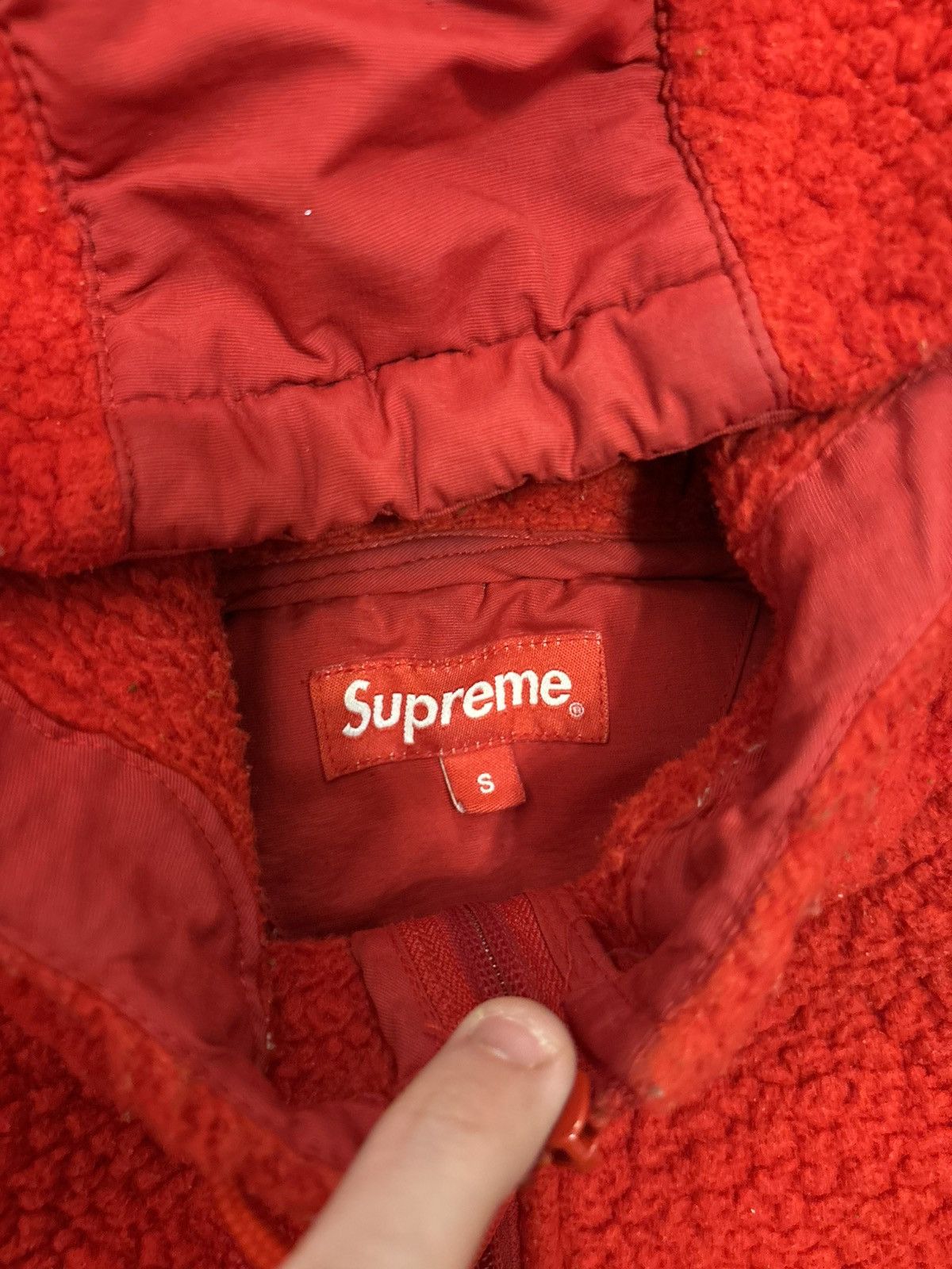 Supreme 2017 Supreme x Polartec Half-Zip Pullover Size US S / EU 44-46 / 1 - 3 Thumbnail