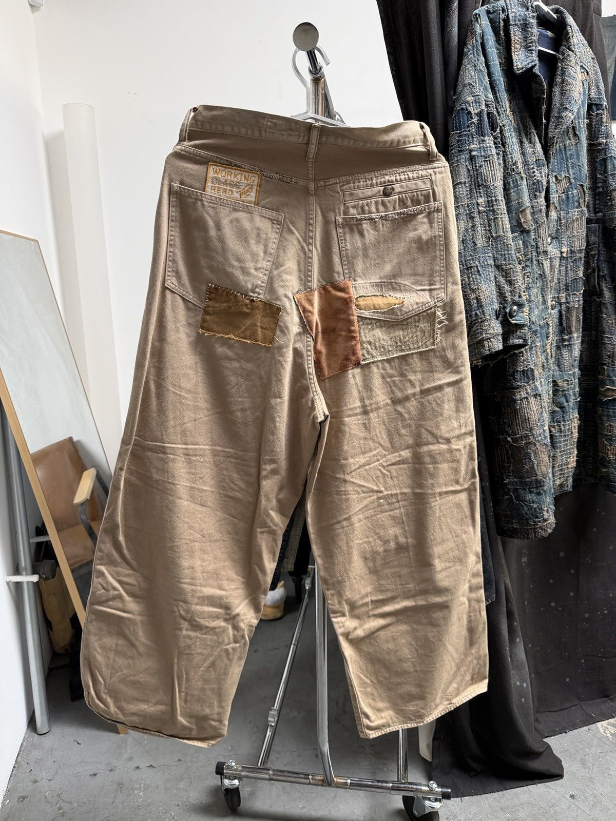 Kapital Kountry Kapital Katsuragi Patchwork Port Pants Size US 30 / EU 46 - 2 Thumbnail