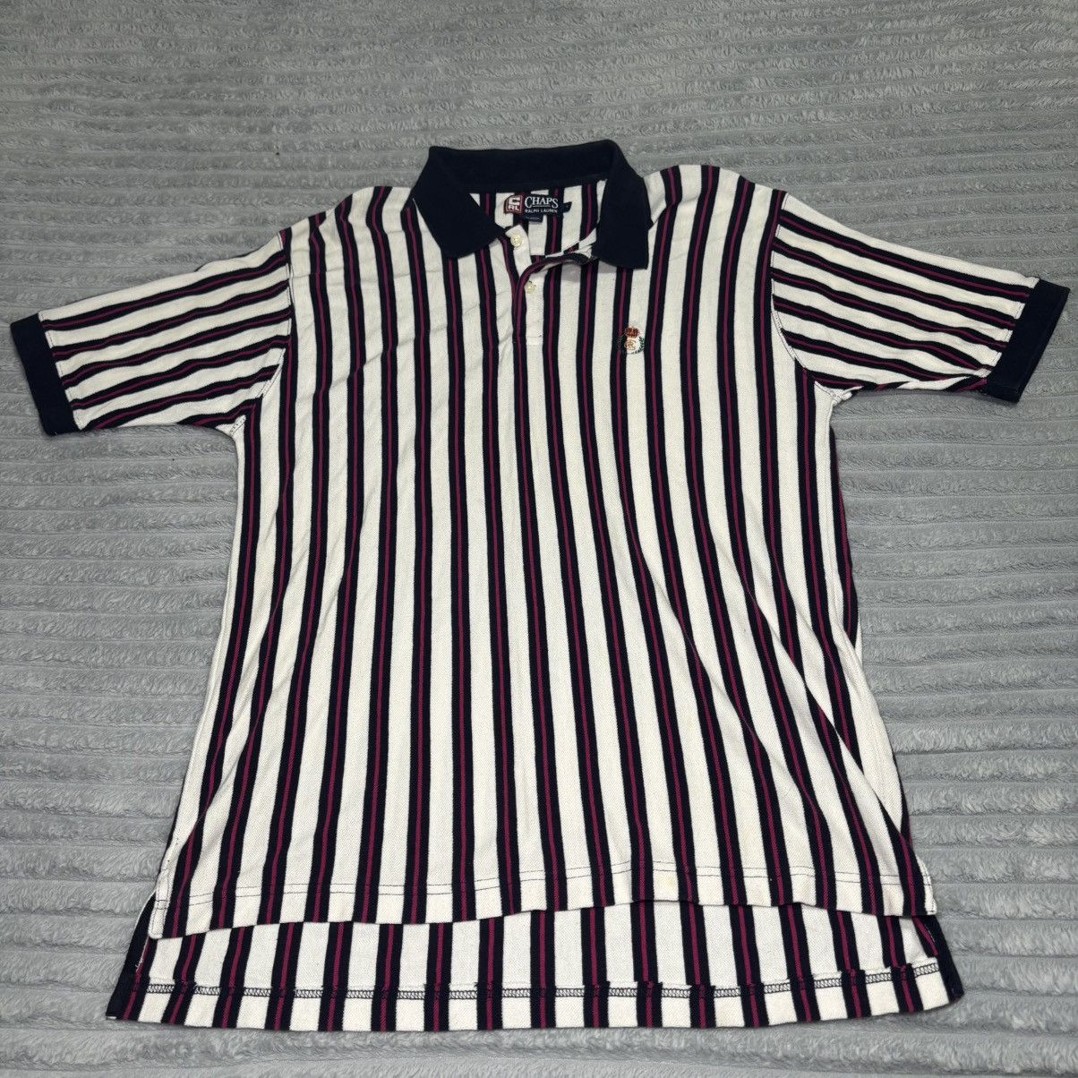 Chaps Ralph Lauren Vintage Ralph Lauren Chaps stripped men’s size Large polo Size US L / EU 52-54 / 3 - 1 Thumbnail