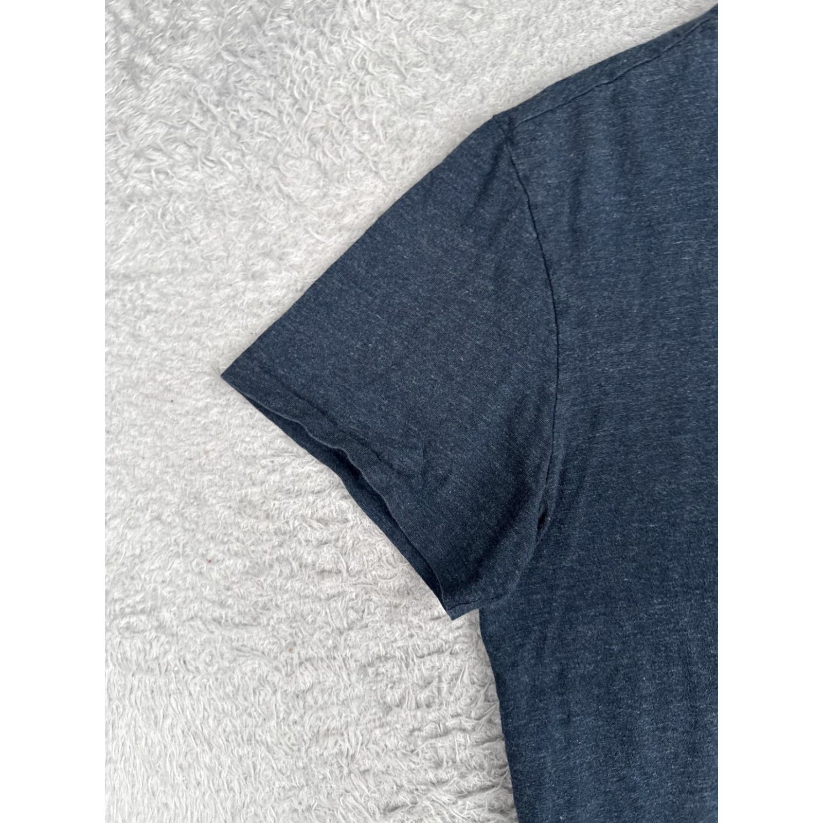Polo Ralph Lauren Polo Ralph Lauren Shirt Mens Large Blue Crew Neck Short Sleeve Cotton Tagless Logo Tee Size US L / EU 52-54 / 3 - 3 Thumbnail