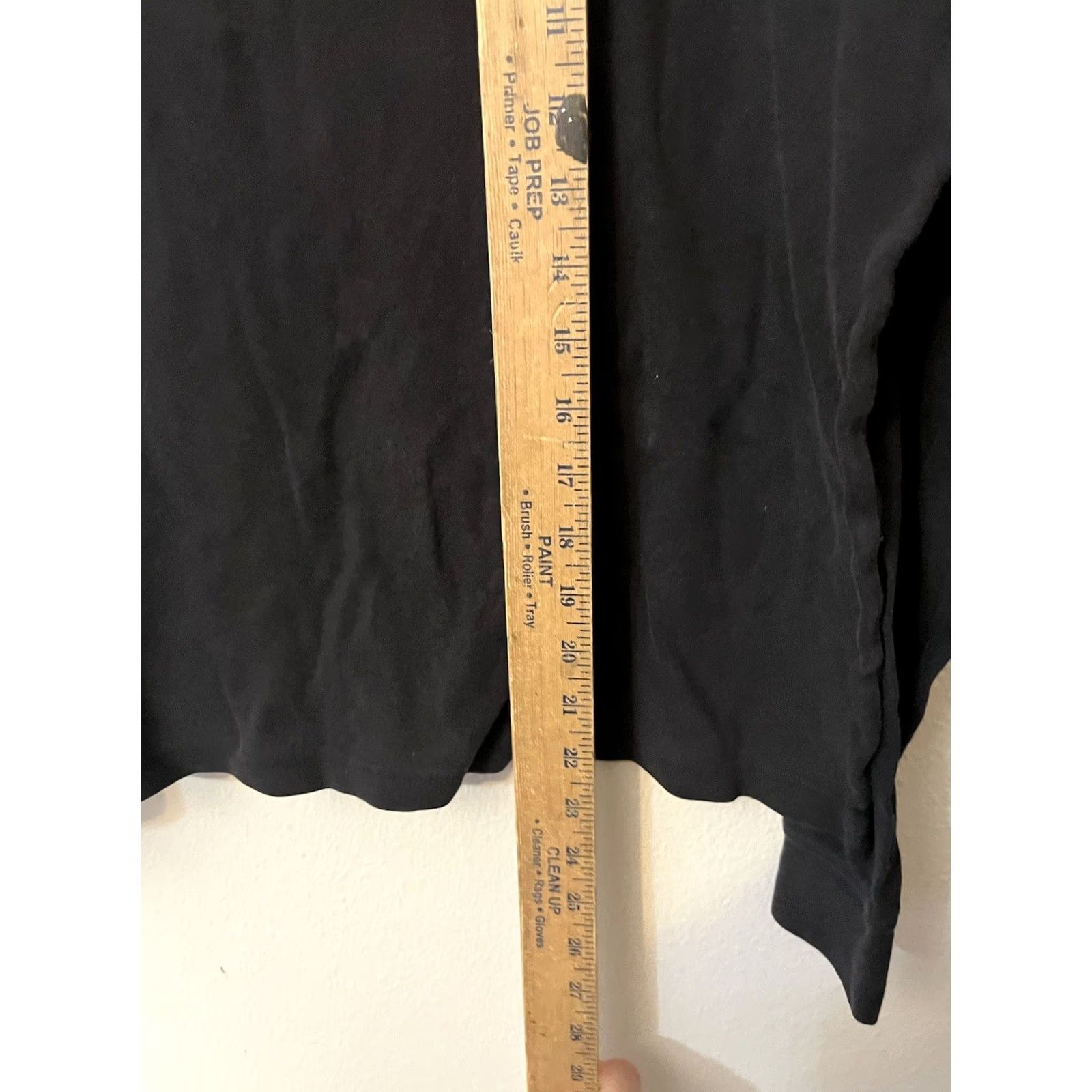 Lands' End Lands' End Reg Fit Turtleneck Long Sleeve Top Black Size L Womens Blouse Size L / US 10 / IT 46 - 4 Thumbnail