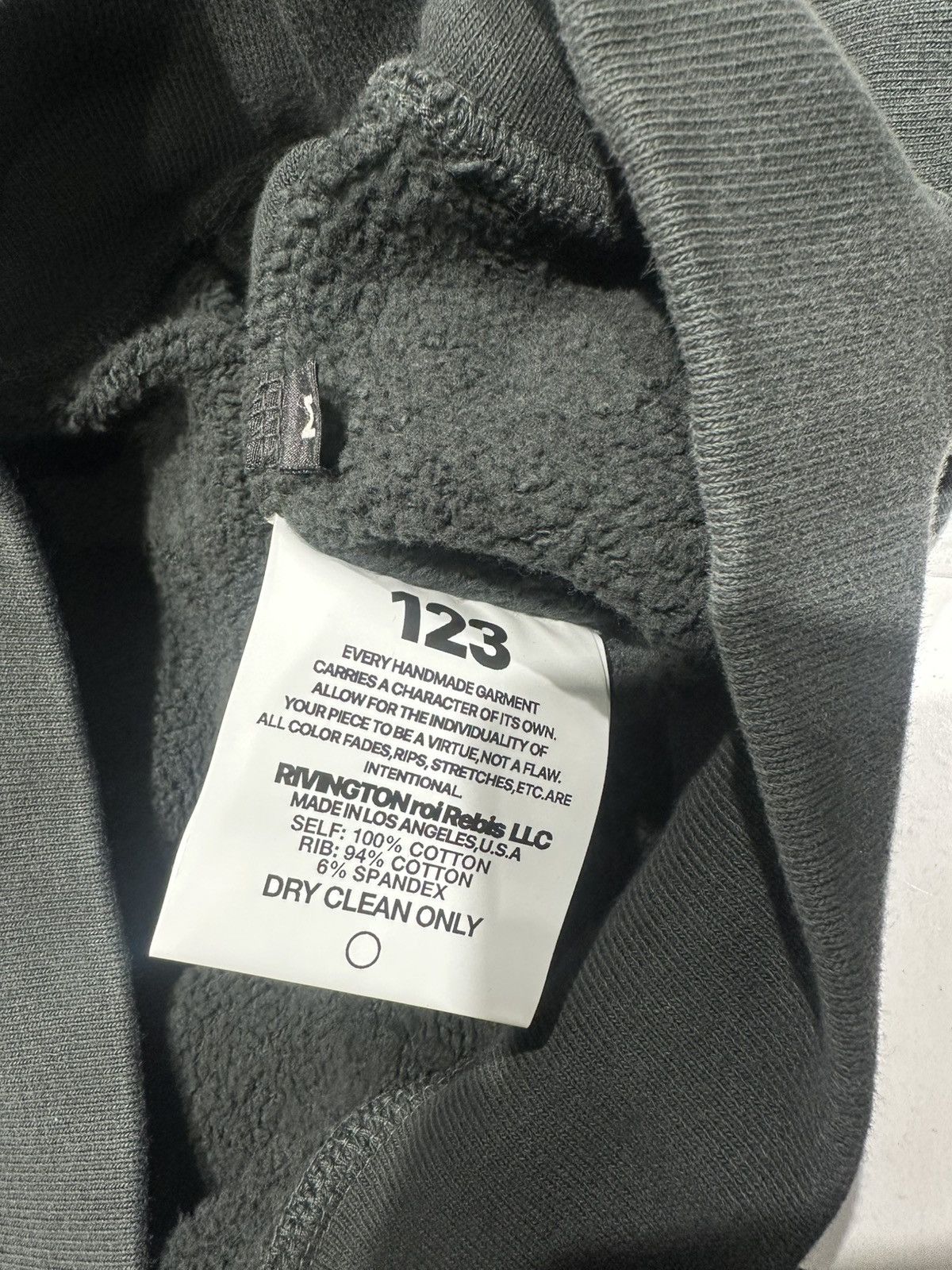 RRR-123 RIVINGTON ROI REBIS - Metanoia USO CVA Hoodie Jet Black Size US XL / EU 56 / 4 - 7 Thumbnail