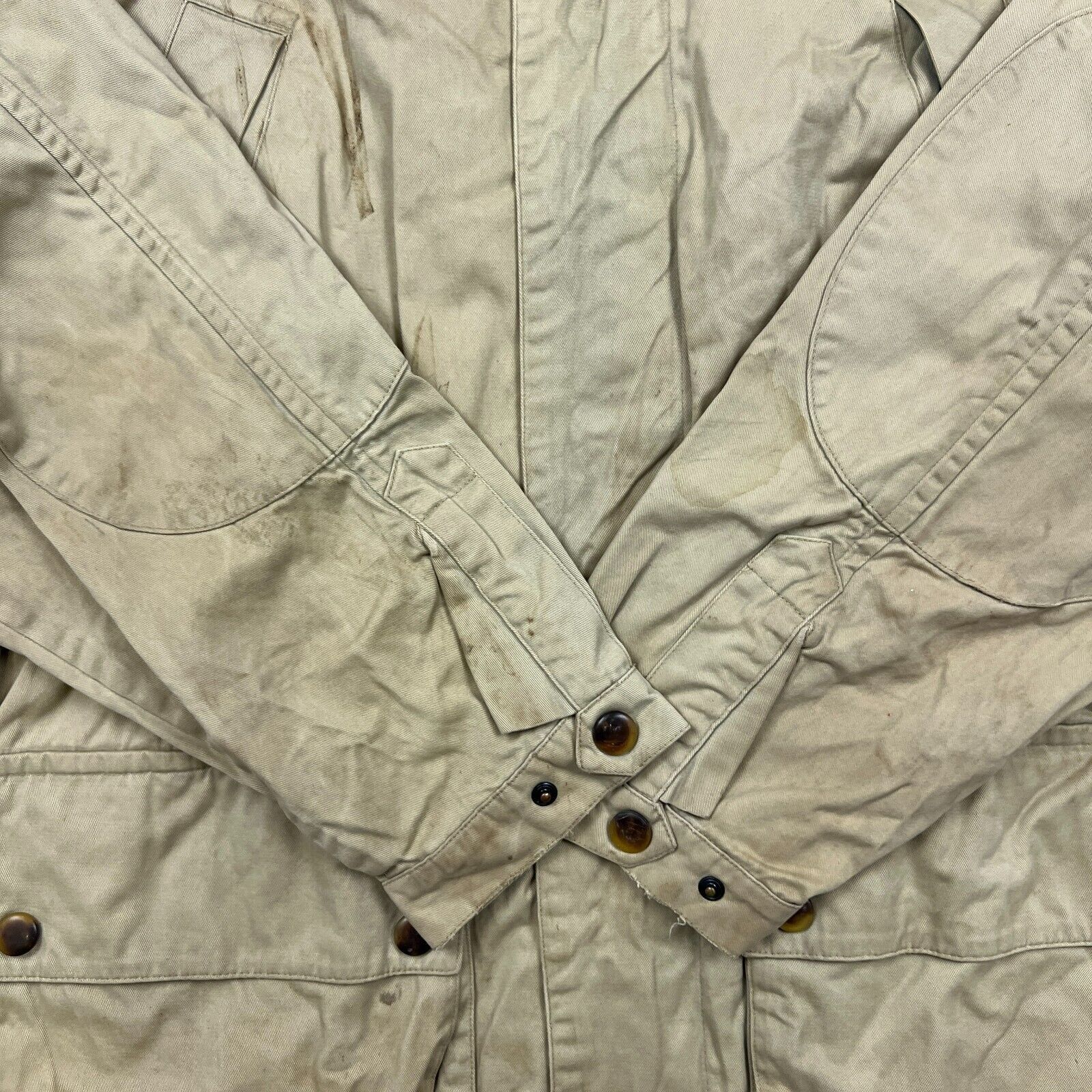 Nautica × Vintage VTG Nautica Jacket Large Full Zip Hunting Bomber 90s Coat Size US L / EU 52-54 / 3 - 5 Thumbnail