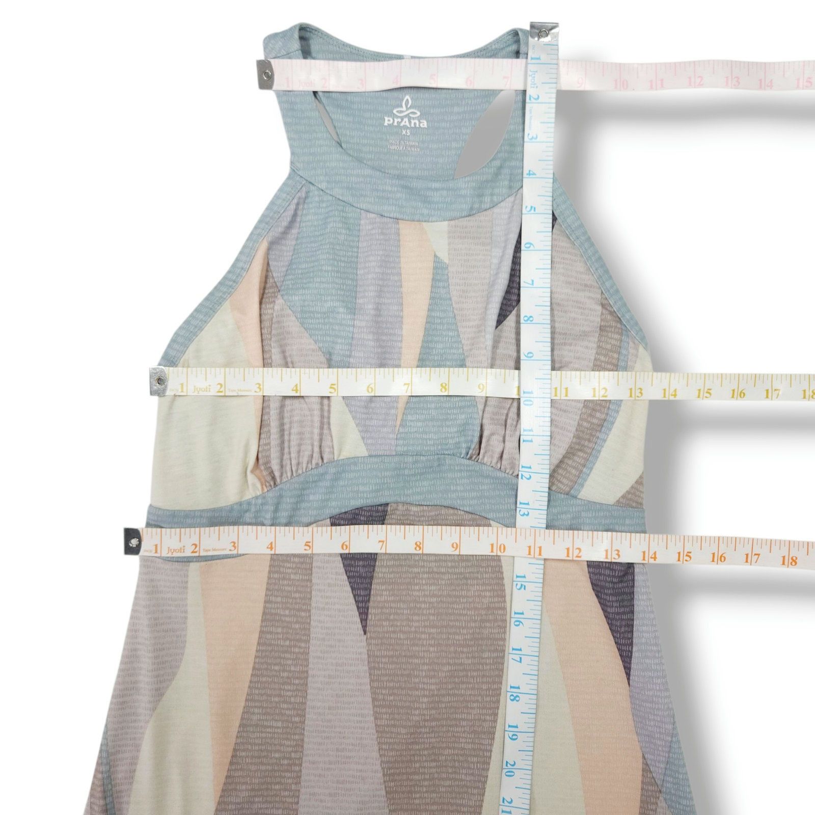 Prana prAna Racerback Dress XS Boho Abstract Athleisure Summer Size XS / US 0-2 / IT 36-38 - 6 Thumbnail