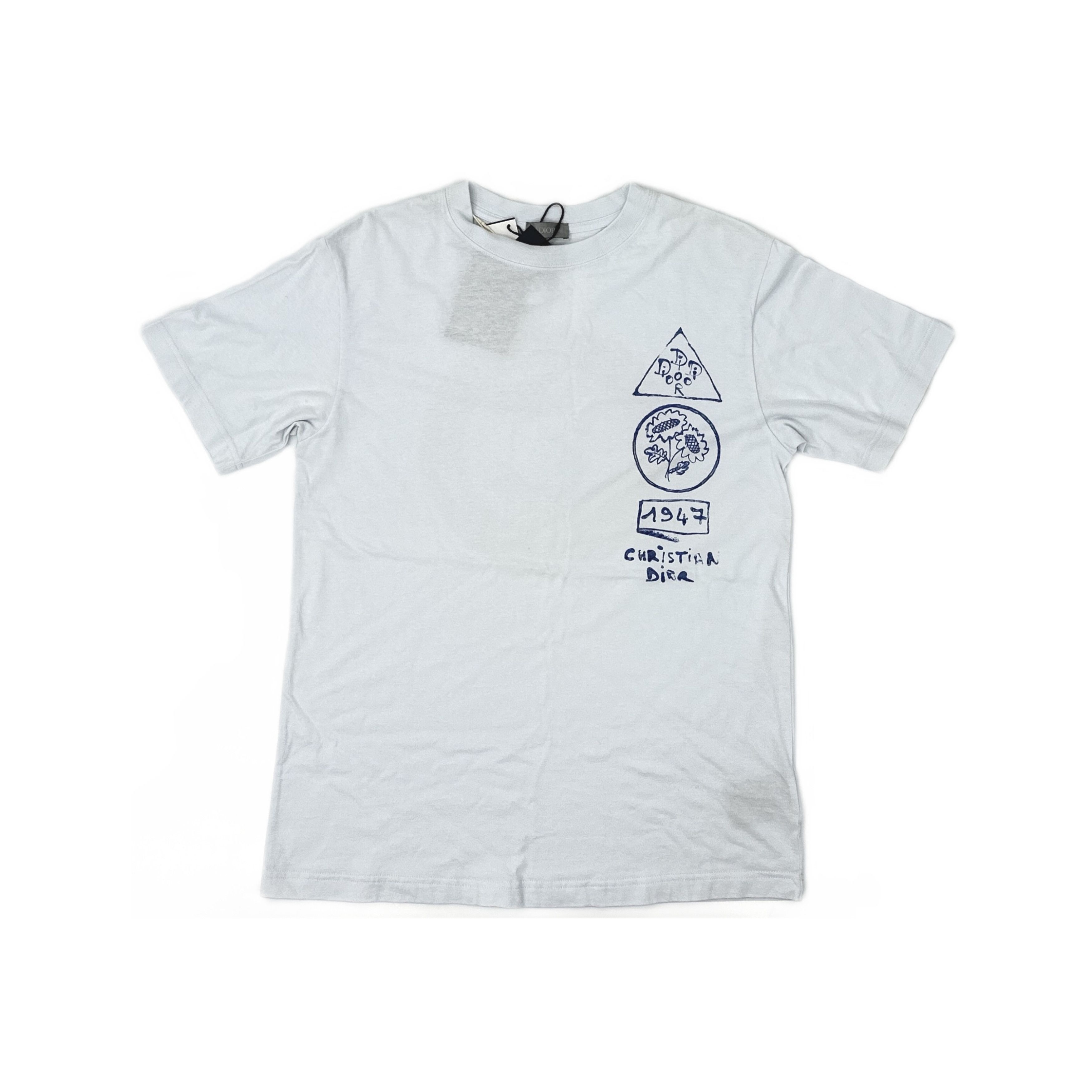 Dior Dior Hylton Nel Graphic T-Shirt Size XS Size US XS / EU 42 / 0 - 1 Thumbnail