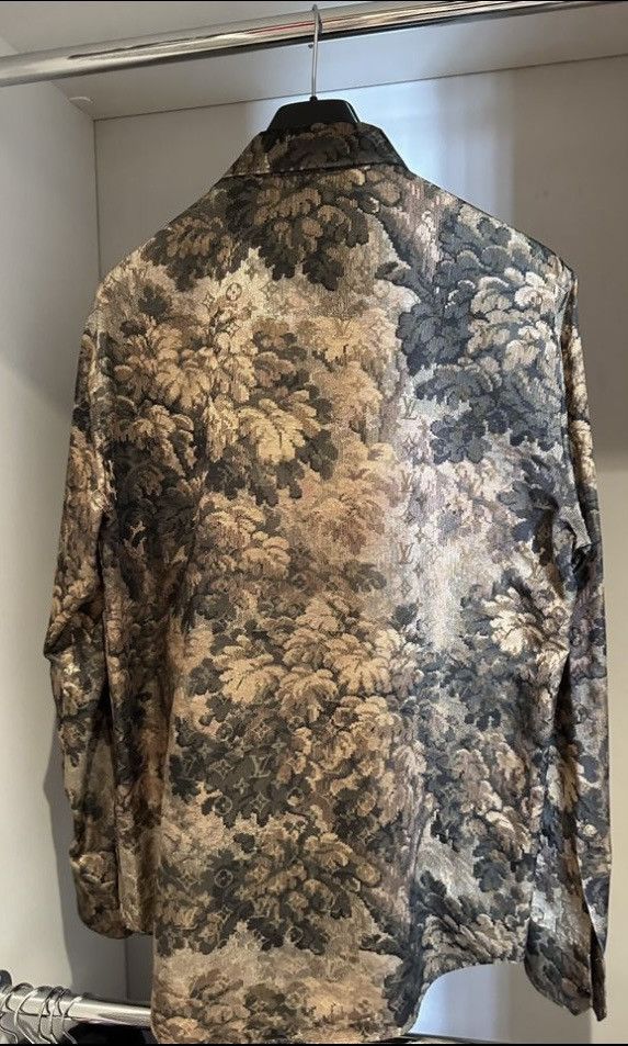 Louis Vuitton Louis Vuitton Silk Shirt Size US L / EU 52-54 / 3 - 2 Thumbnail