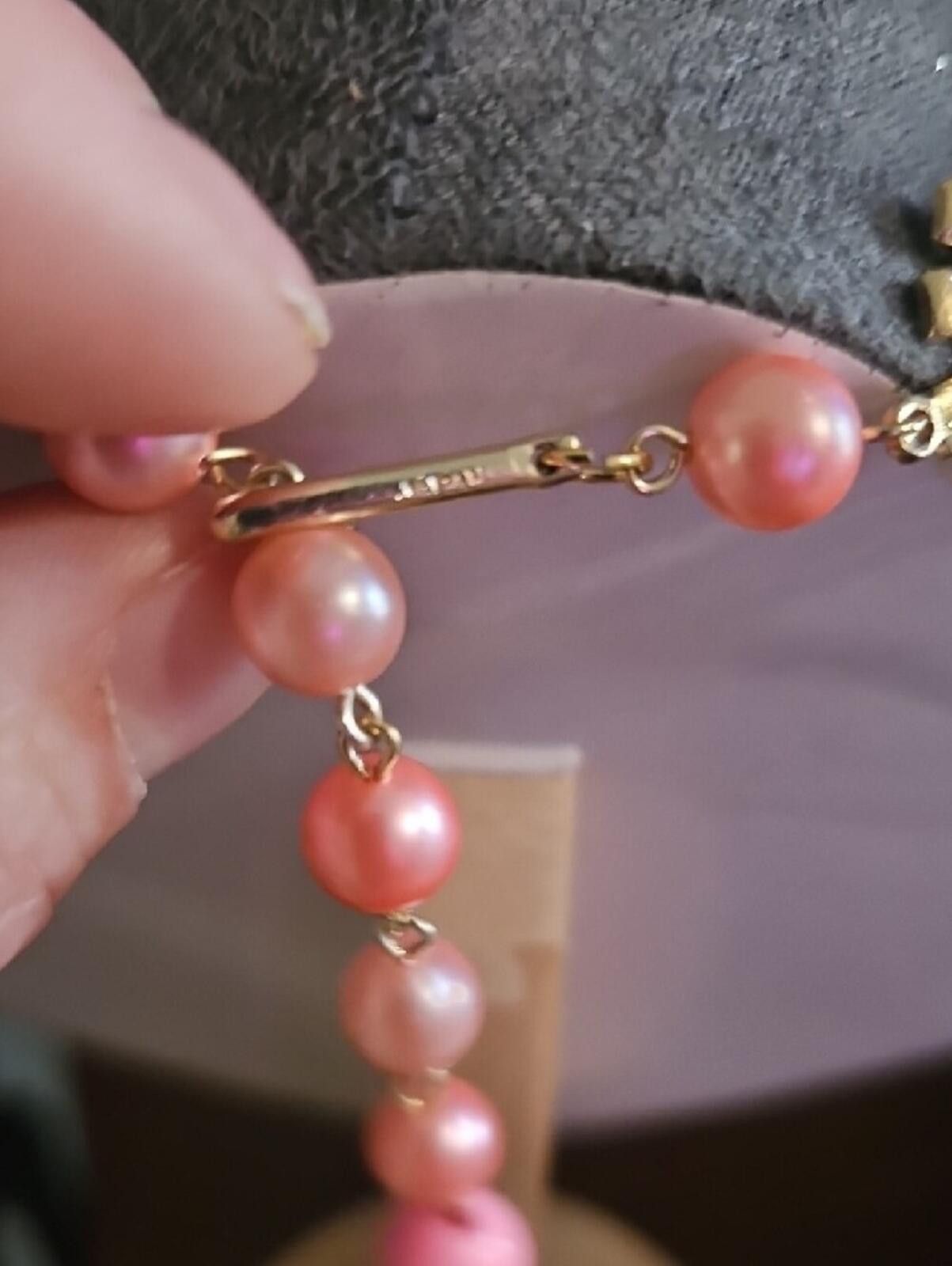 Other Multi-Strand Pink Pearl Bead Necklace Size ONE SIZE - 5 Thumbnail
