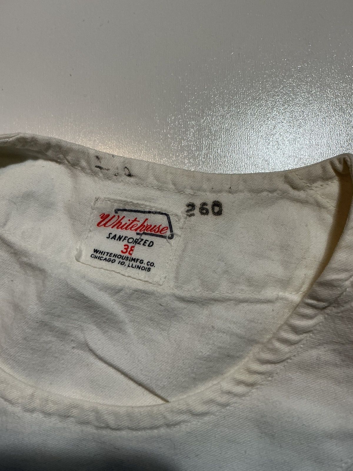Vintage Vintage 40s 50s Whitehouse Sanforized Chain Stitch Shirt Size US S / EU 44-46 / 1 - 5 Thumbnail