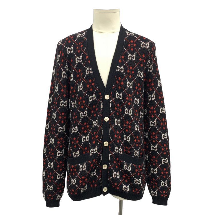 Gucci Gucci GG Pattern Cardigan Size M Size US M / EU 48-50 / 2 - 1 Thumbnail