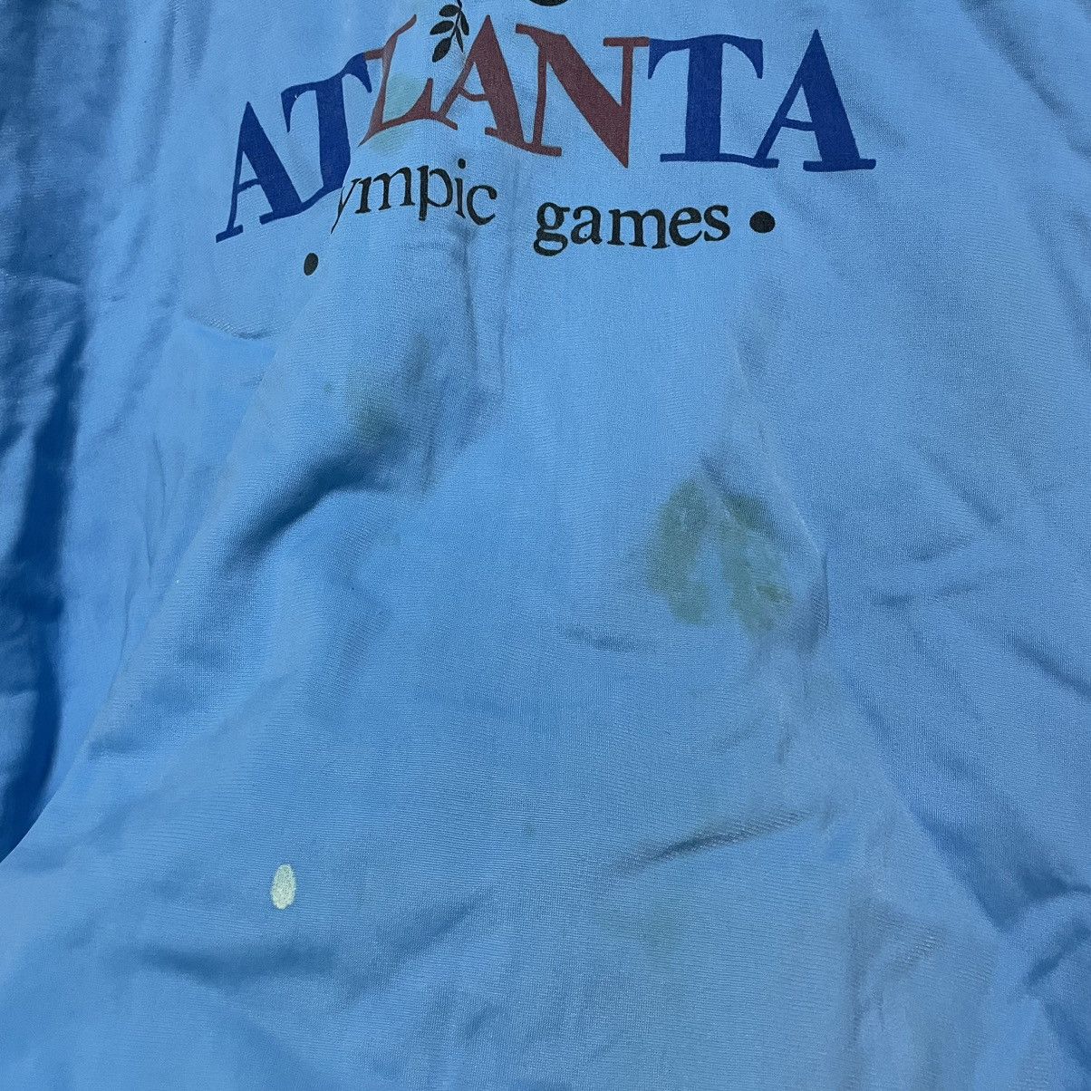 MLB × USA Olympics × Vintage 90s used Vintage 1996 Atlanta Olympics Crewneck Sweatshirt Size US S / EU 44-46 / 1 - 5 Thumbnail