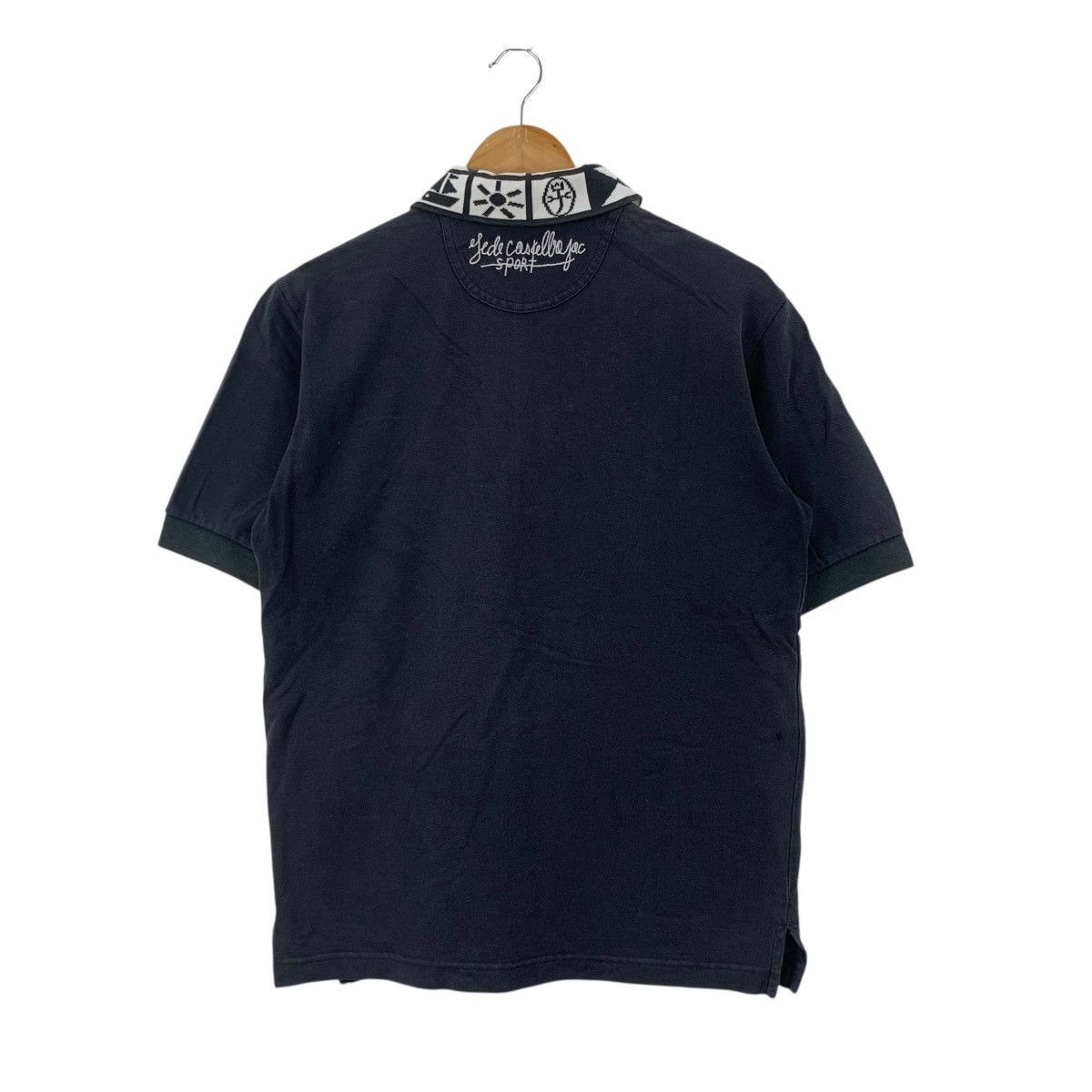 Jean Charles De Castelbajac JEAN CHARLES De CASTELBAJAC Sport Pop Art Collar Tshirt Size US M / EU 48-50 / 2 - 2 Thumbnail