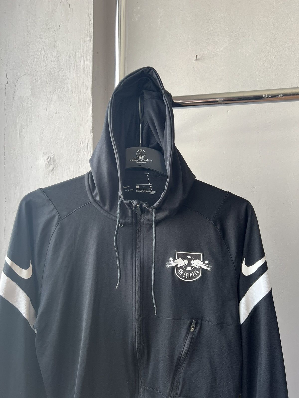 Nike 2021 RB Leipzig Training Prematch zip soccer football jacket Size US L / EU 52-54 / 3 - 3 Thumbnail