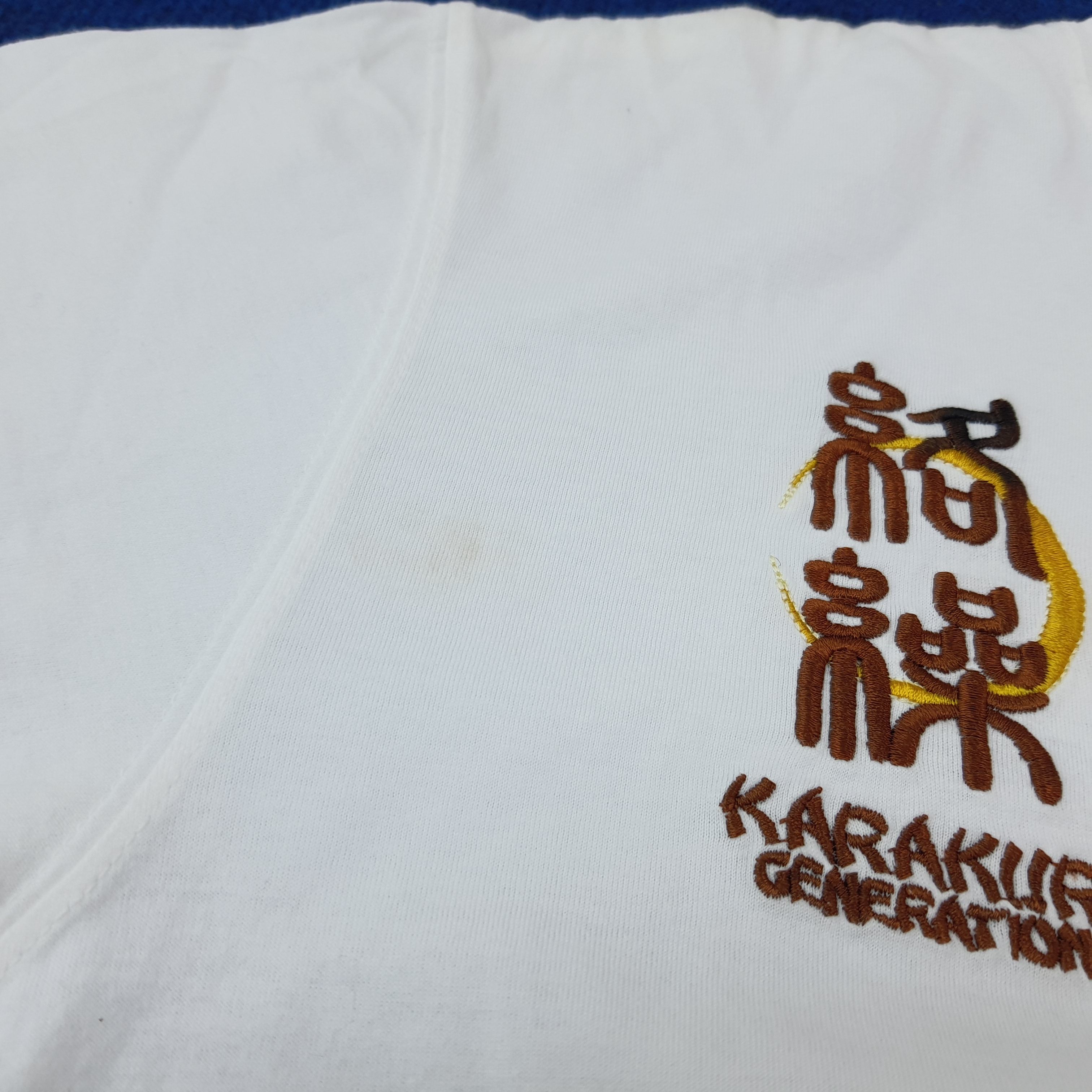 Karakuri Tamashii Vintage Kara Kuri Generation Embroidery Tshirt C259N78 Size US L / EU 52-54 / 3 - 7 Thumbnail