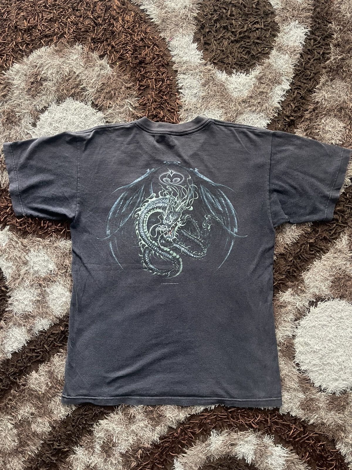 AAA × Vintage 🔥HOT🔥VINTAGE 90S GUARDIANS OF PARADISE DRAGON TEE VERY RARE Size US L / EU 52-54 / 3 - 1 Thumbnail