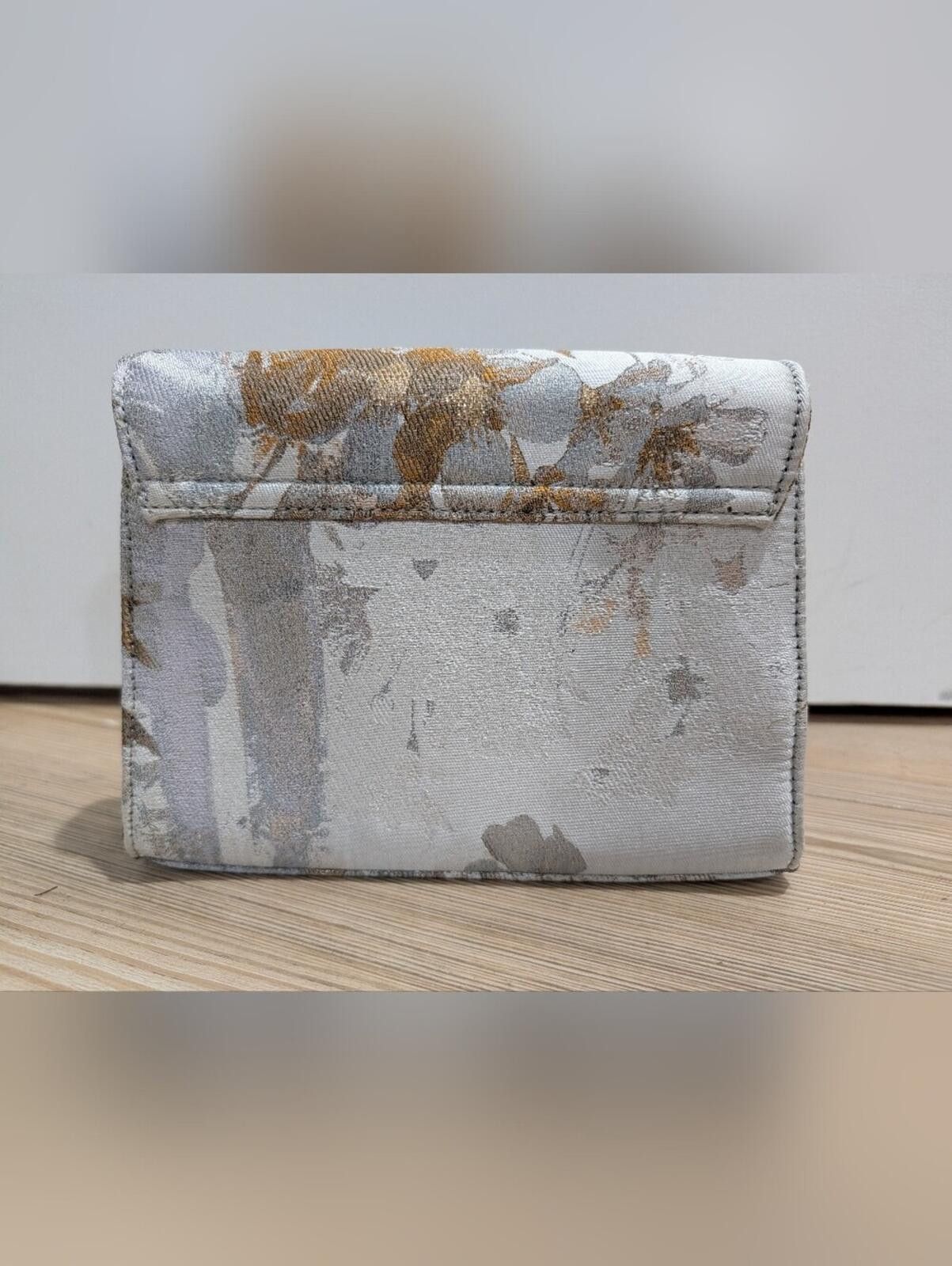 Ted Baker Ted Baker Floral Metallic Clutch - Ivory & Gold Size ONE SIZE - 5 Thumbnail