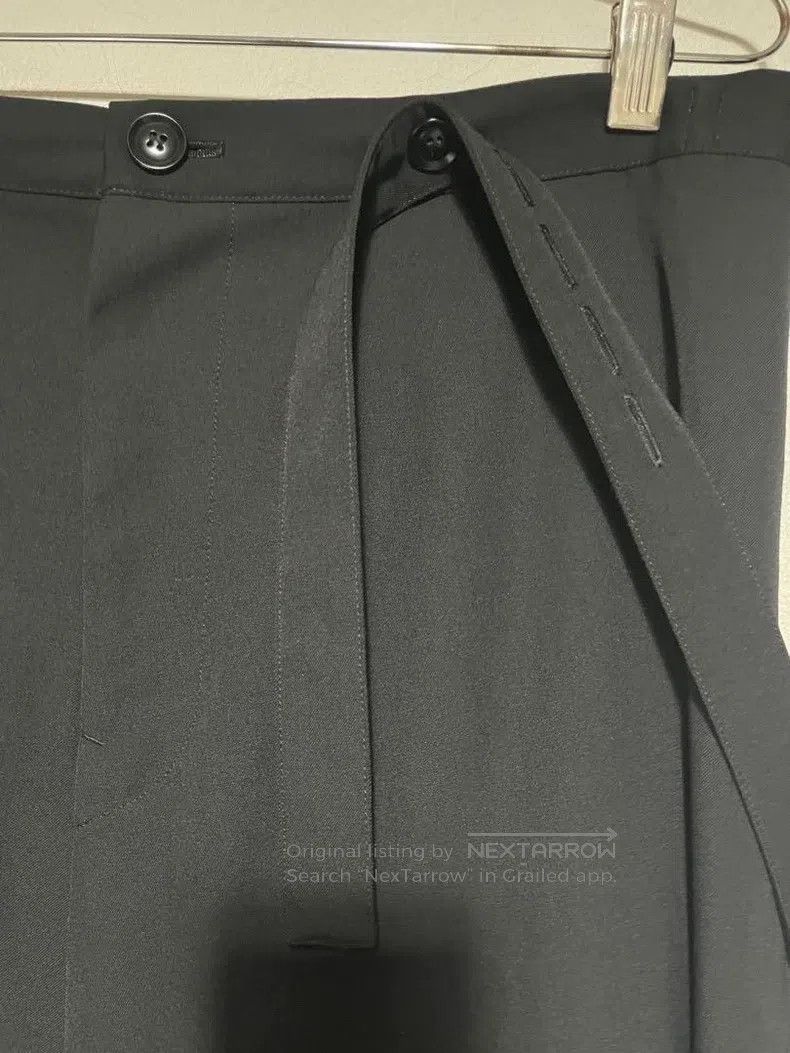 Yohji Yamamoto Yohji Yamamoto size 1 Wool Strap Culottes Kendo Pants Size 24" / US 00 / IT 34 - 4 Thumbnail