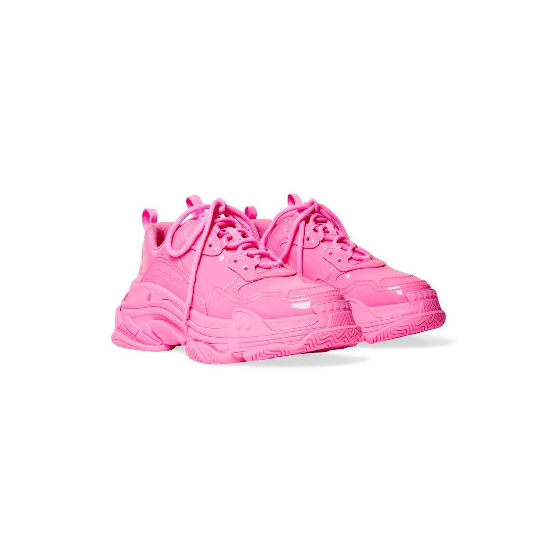 Balenciaga o1bcso1str0425 Triple S Sneakers in Pink Size US 8 / IT 38 - 2 Thumbnail