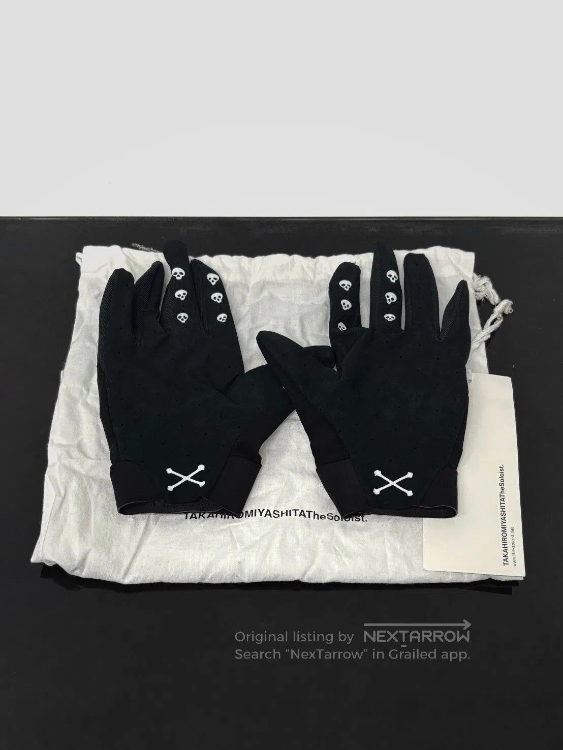 Takahiromiyashita The Soloist. THE SOLOIST AW24 Skeleton Gloves. Size ONE SIZE - 3 Thumbnail