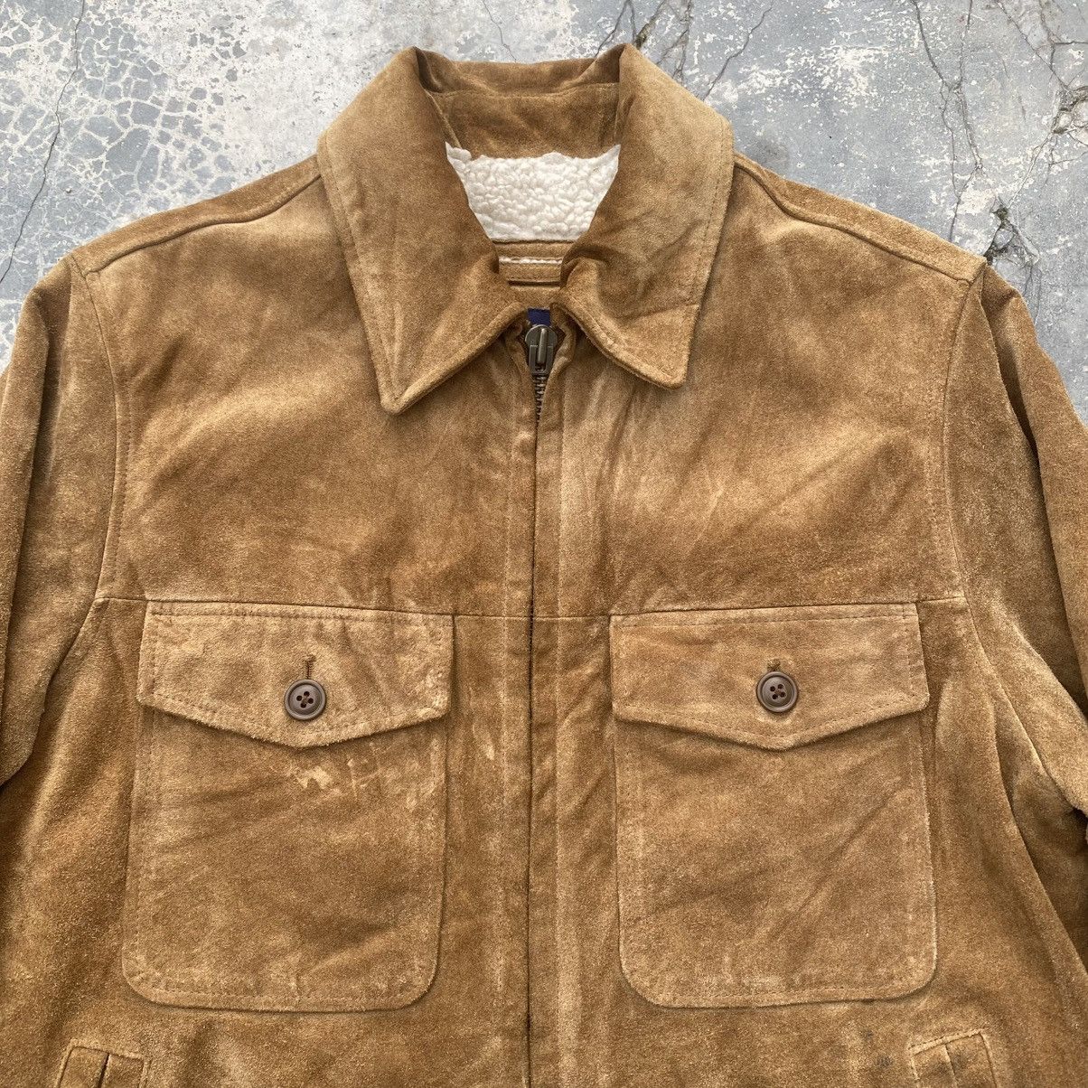 Gap Vintage GAP Authentic Suede Leather Jacket Size US L / EU 52-54 / 3 - 2 Thumbnail