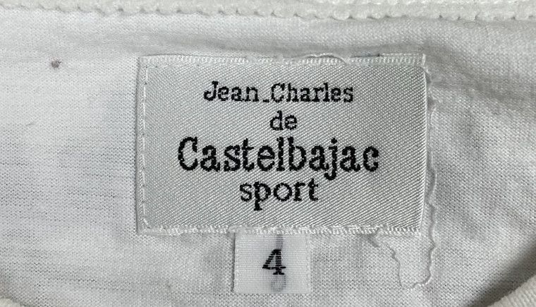 Jean Charles De Castelbajac 🔥White Jean Charles de Castelbajac Champion Long Sleeves Size US M / EU 48-50 / 2 - 8 Thumbnail
