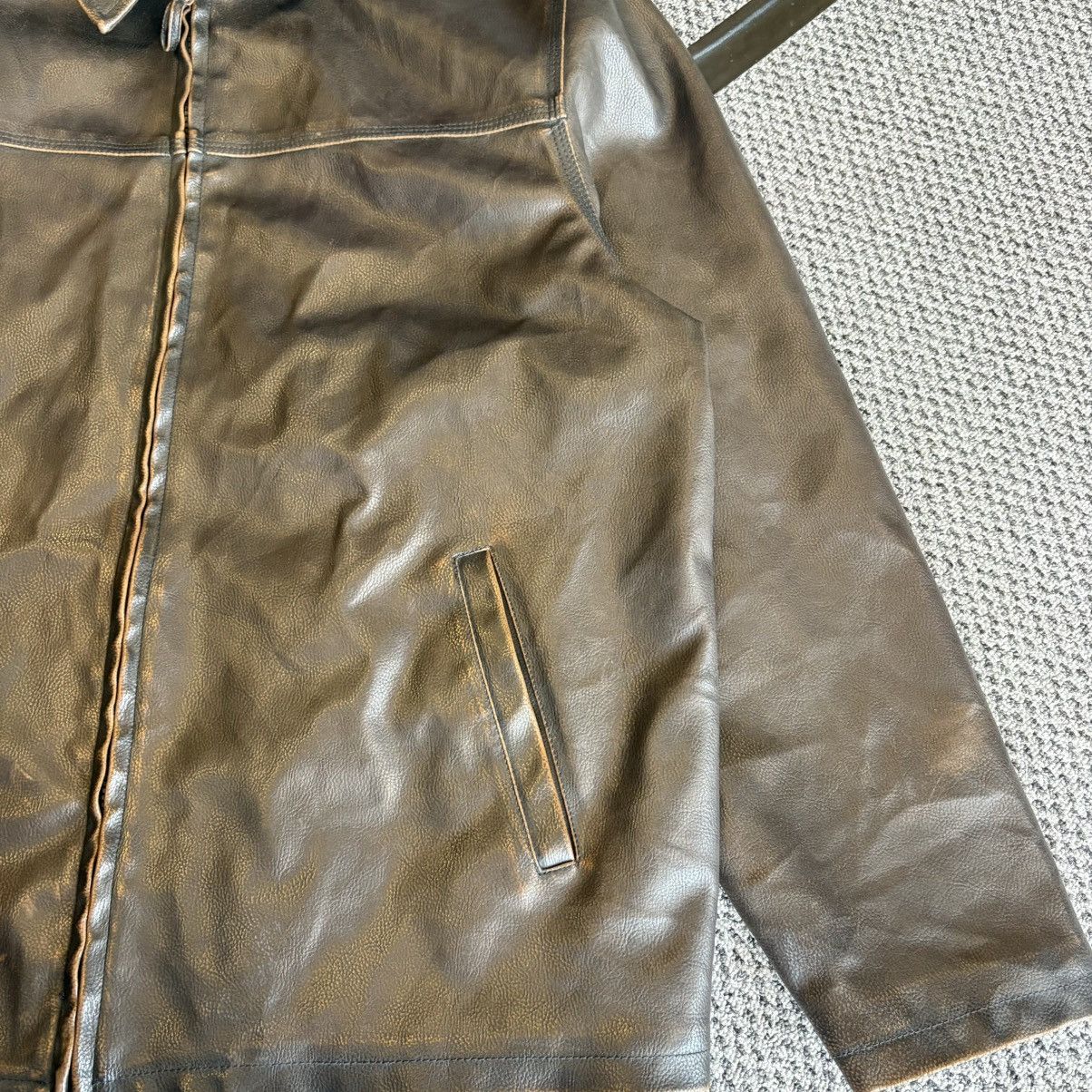 U.S. Polo Assn. US Polo Assn Leather Jacket Size US XL / EU 56 / 4 - 4 Thumbnail