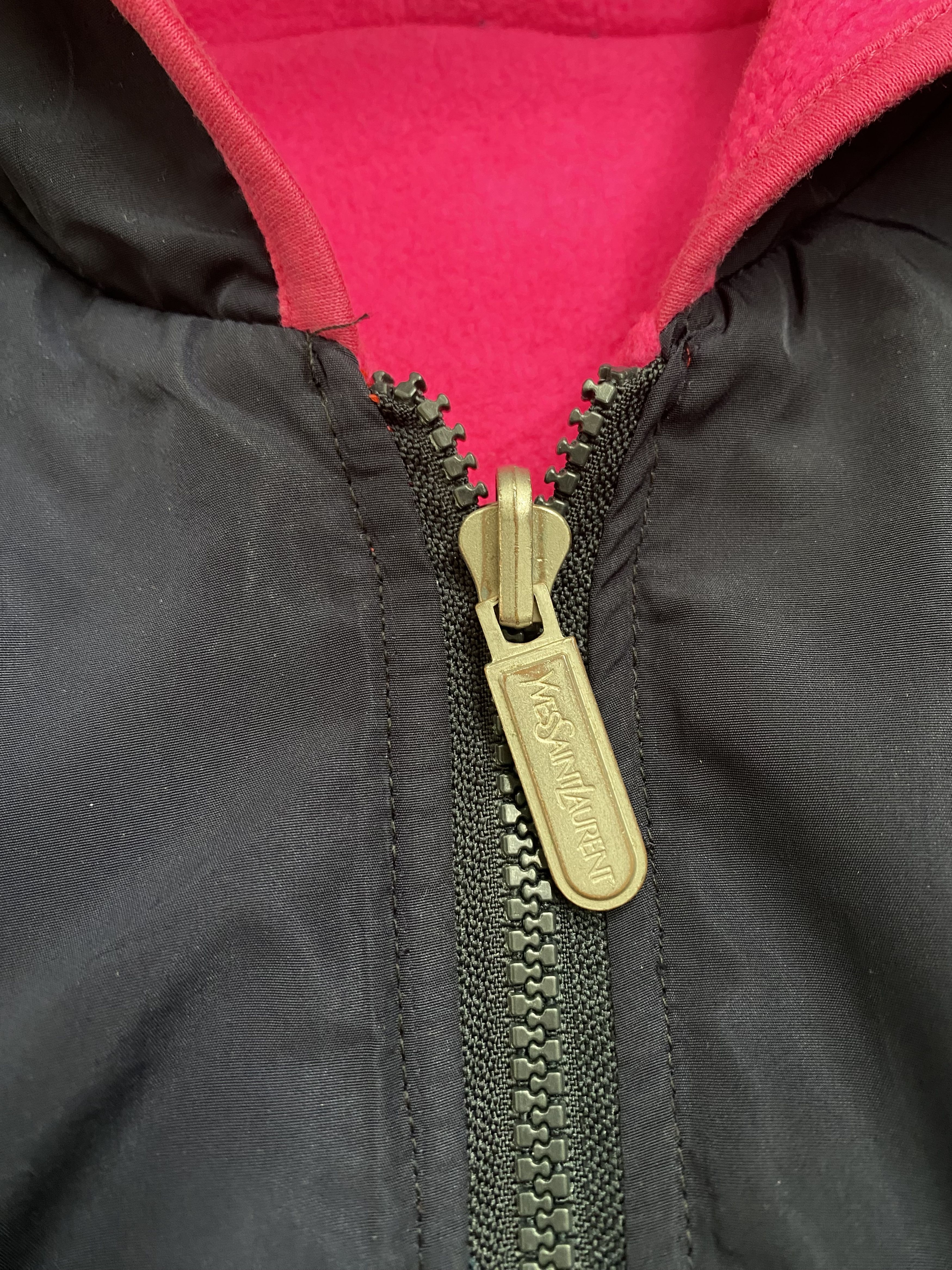 Yves Saint Laurent Vintage Yves Saint Laurent Reversible Fleece Hoodie Jacket Size L / US 10 / IT 46 - 5 Thumbnail