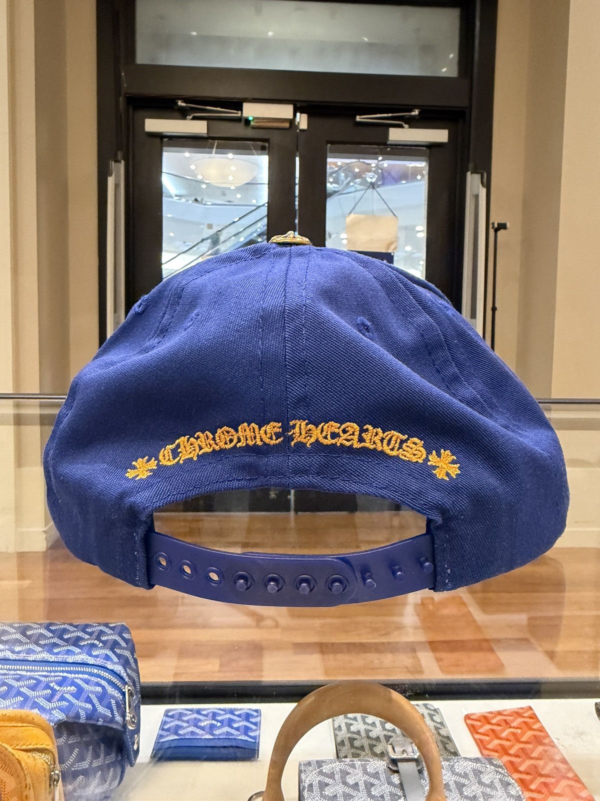 Chrome Hearts Chrome Hearts CH Embroidered Hat - Blue Size ONE SIZE - 4 Thumbnail