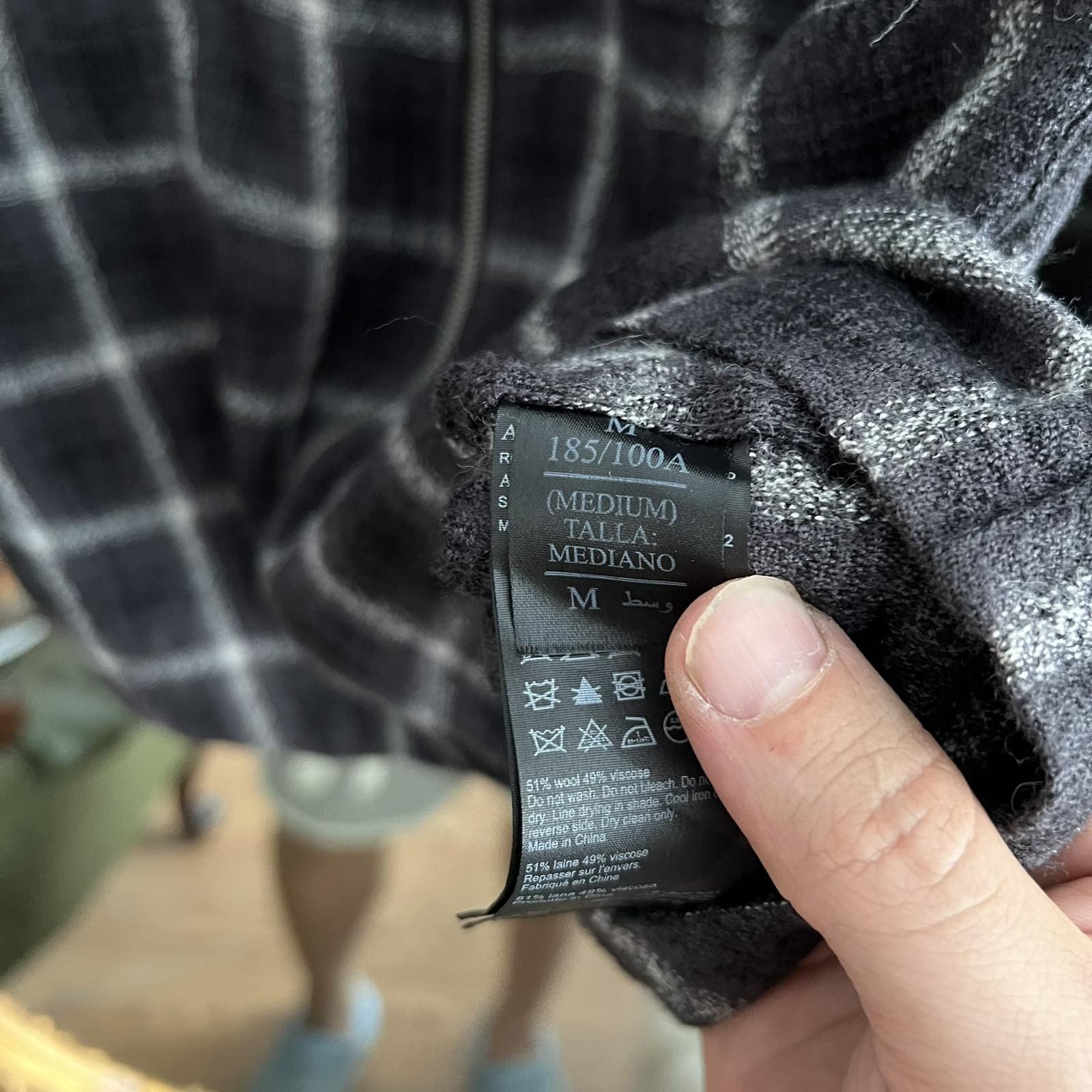 Allsaints ALLSAINTS flannel shirt Jacket Sz M Size M / US 6-8 / IT 42-44 - 7 Thumbnail