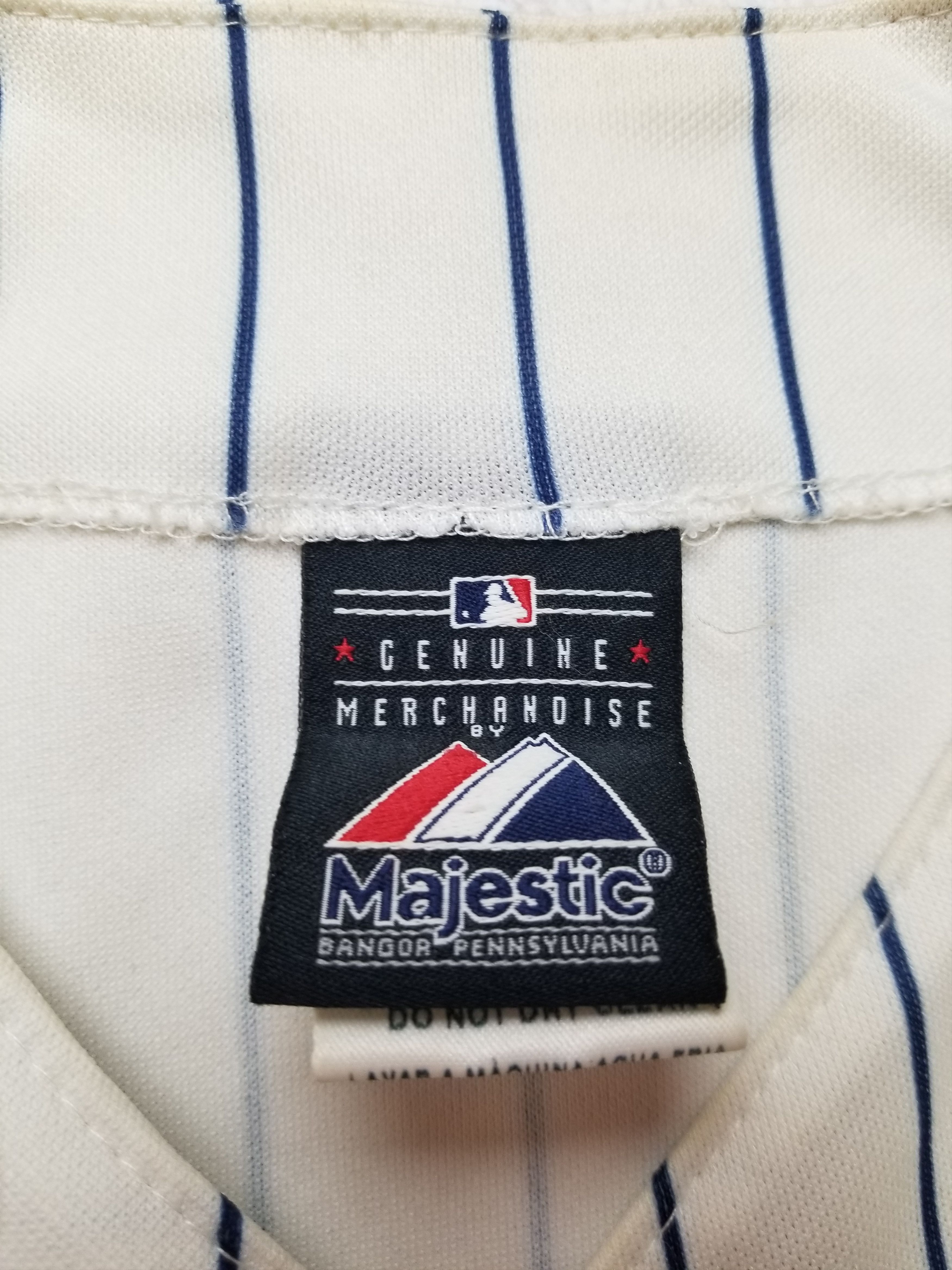 Majestic Vintage Majestic MLB New York Yankees Pinstripe Home Jersey Size US S / EU 44-46 / 1 - 13 Thumbnail