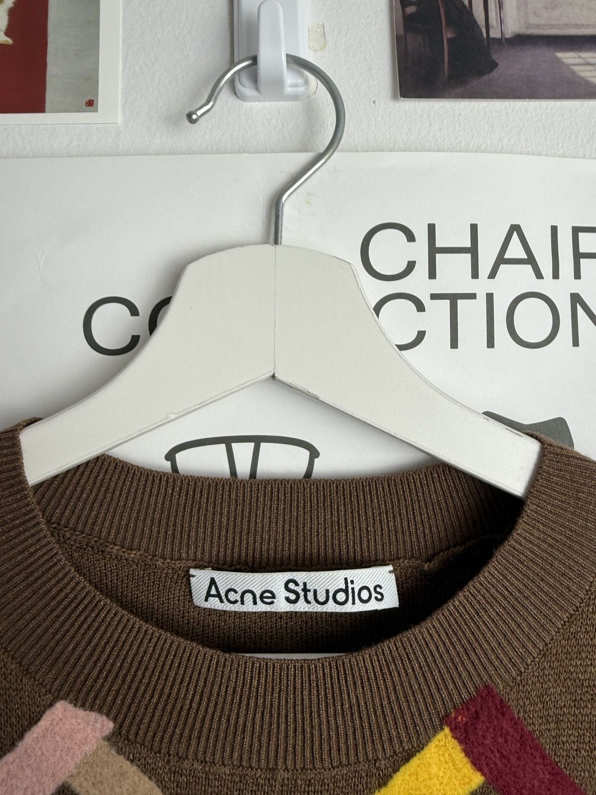 Acne Studios × Designer Acne Studios brown merino wool sweater M designer luxury y2k Size US M / EU 48-50 / 2 - 3 Thumbnail