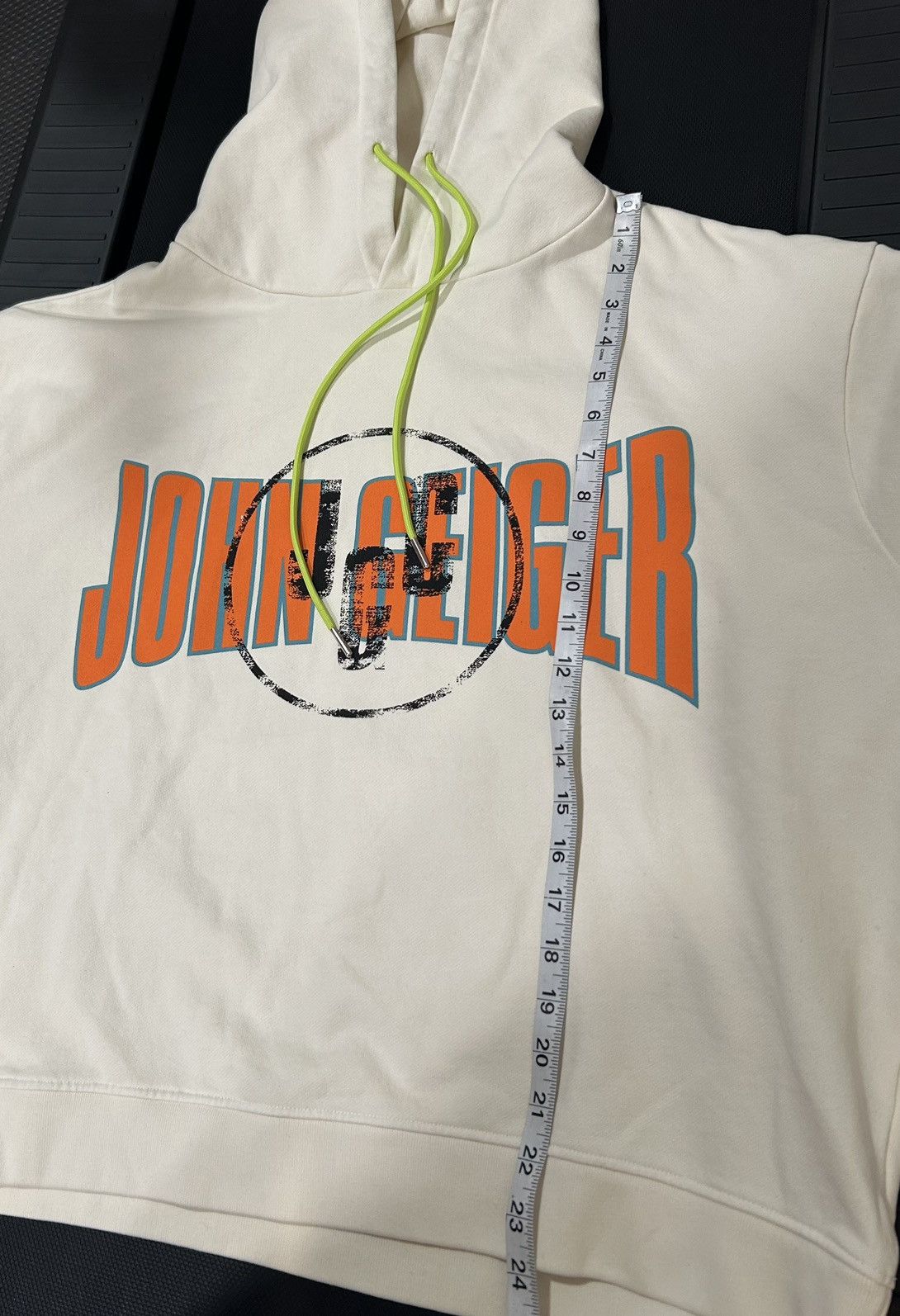 John Geiger John Geiger hoodie USA white rare just don nike style Size US XL / EU 56 / 4 - 8 Thumbnail