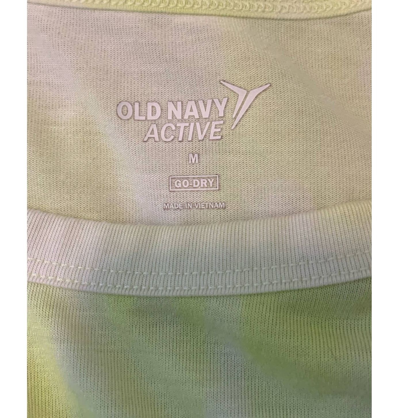 Old Navy Old Navy active tied dye yellow muscle top size Medium Size M / US 6-8 / IT 42-44 - 3 Thumbnail
