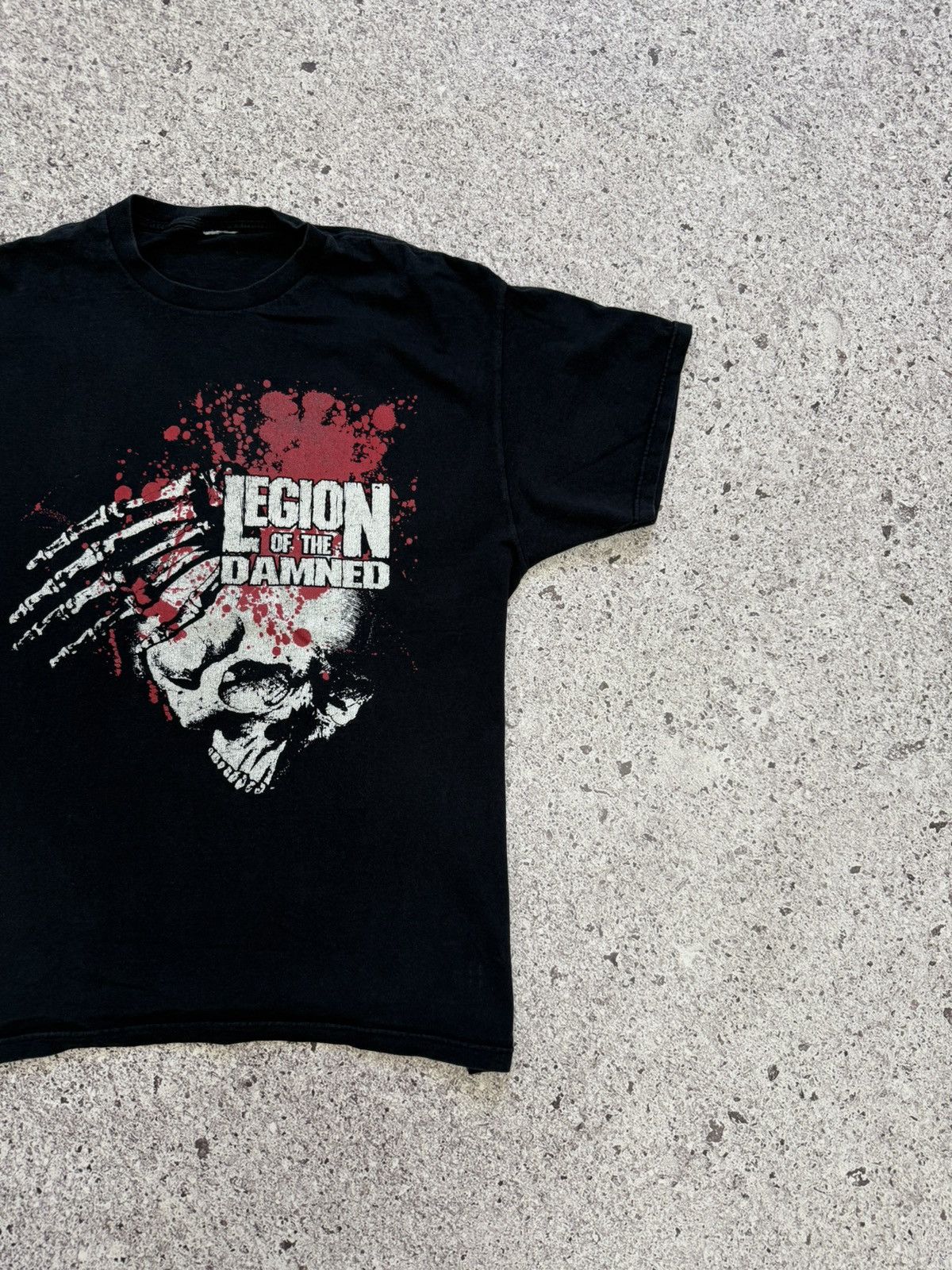 Band Tees Vintage 2008 Legion Of The Damned Feel The Blade T-Shirt Size US XL / EU 56 / 4 - 5 Thumbnail