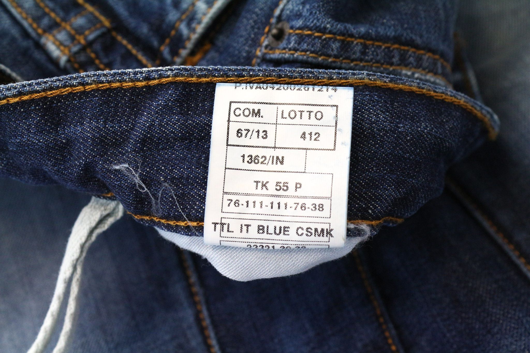 Takeshy Kurosawa TK 55 P W30 Blue Slim Taper Distressed Jeans 75956 Size US 30 / EU 46 - 6 Thumbnail