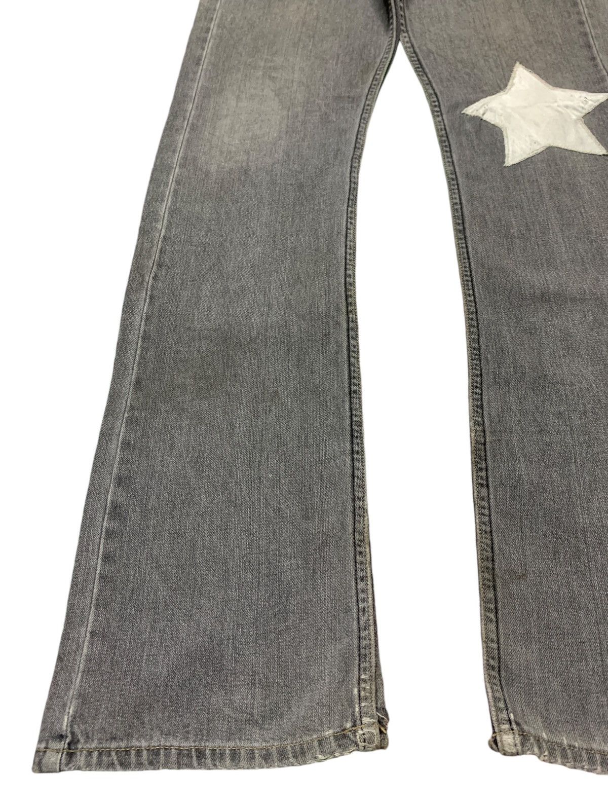 Japanese Brand Vintage Japanese Brand Dragon Yakuza Style Bootcut Jeans Size US 33 - 6 Thumbnail