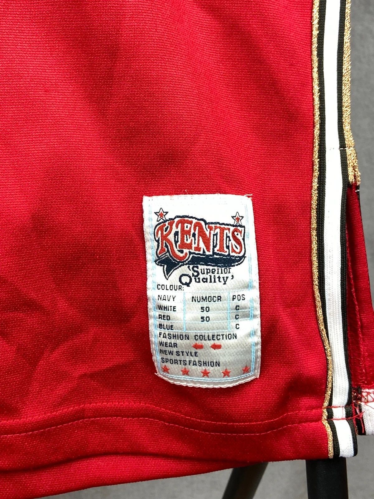 Other K K Sports KENTS #50 red basketball tank top L Size US L / EU 52-54 / 3 - 3 Thumbnail