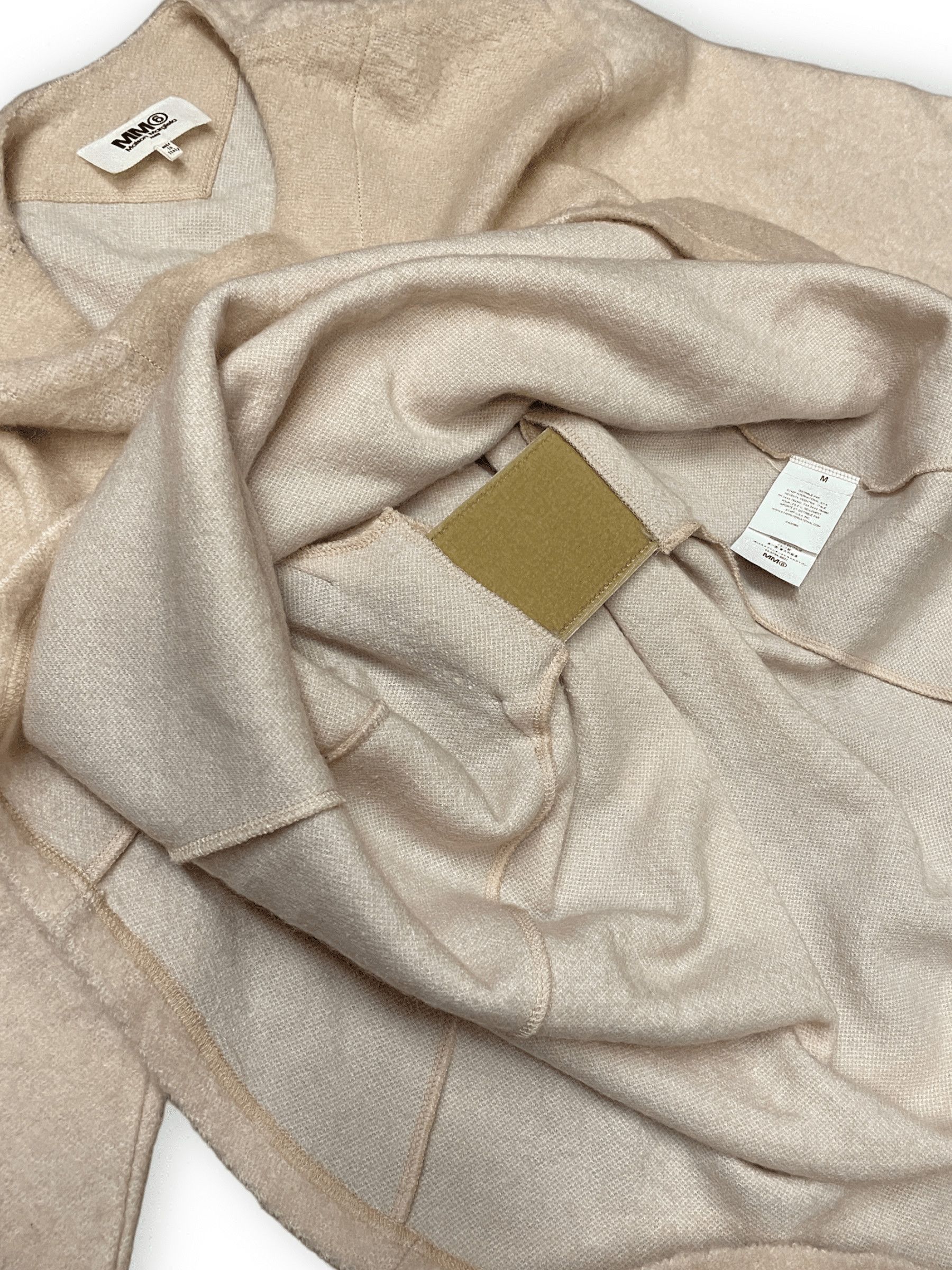 Maison Margiela MM6 Maison Margiela Vintage Designer Hi-Low Fuzzy Knit Top With Belt Made In Italy Size M / US 6-8 / IT 42-44 - 6 Thumbnail
