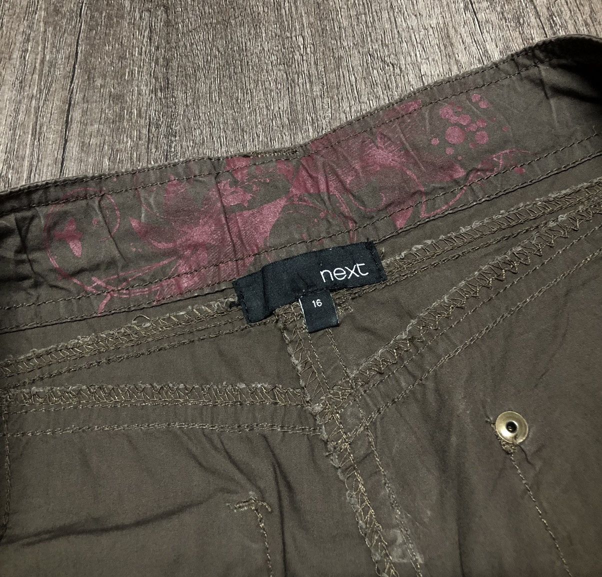 NEXT × Vintage NEXT CARGO PANT Size 37" - 17 Thumbnail