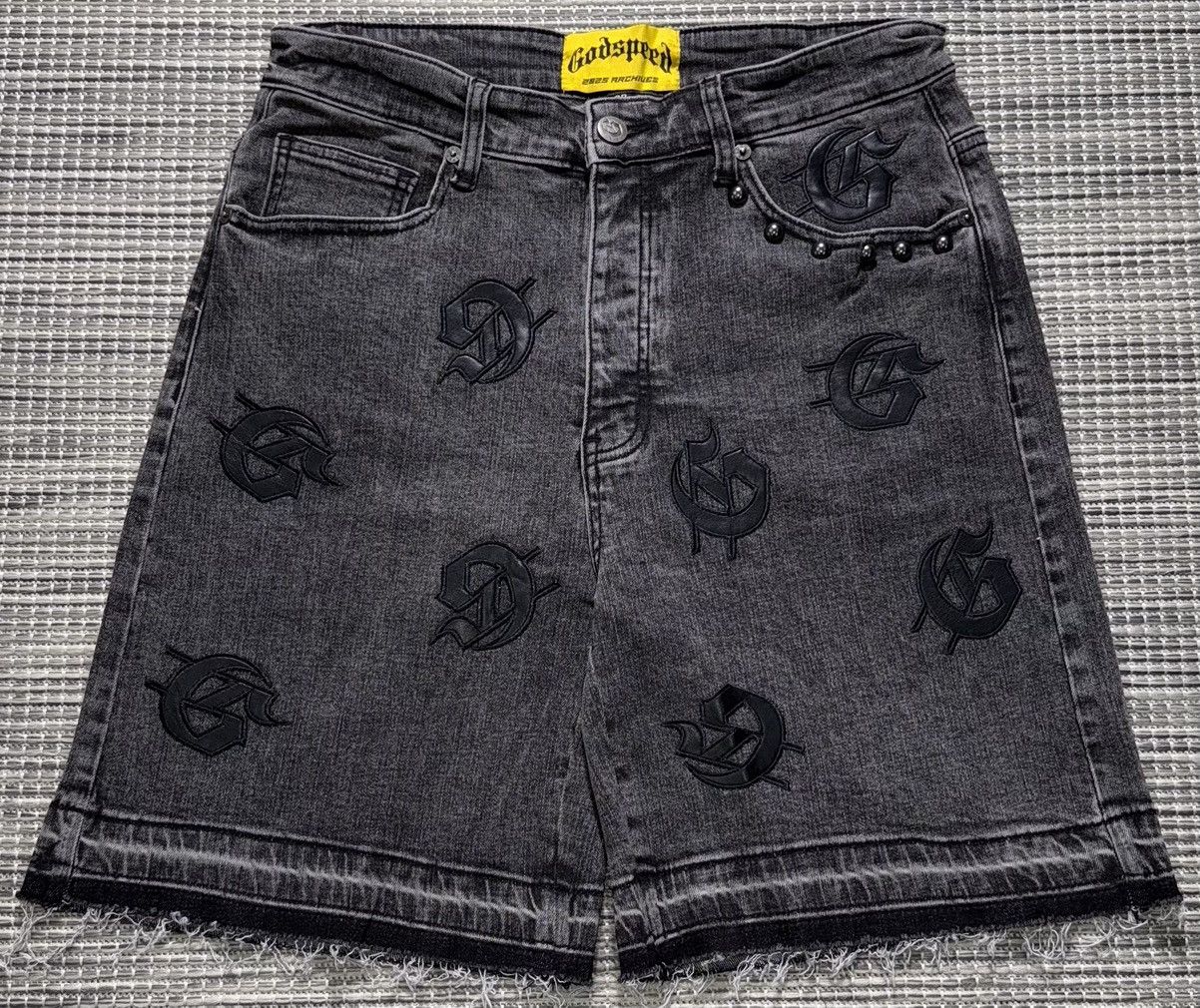 Godspeed Godspeed Infinity Denim Shorts Size US 30 / EU 46 - 1 Thumbnail