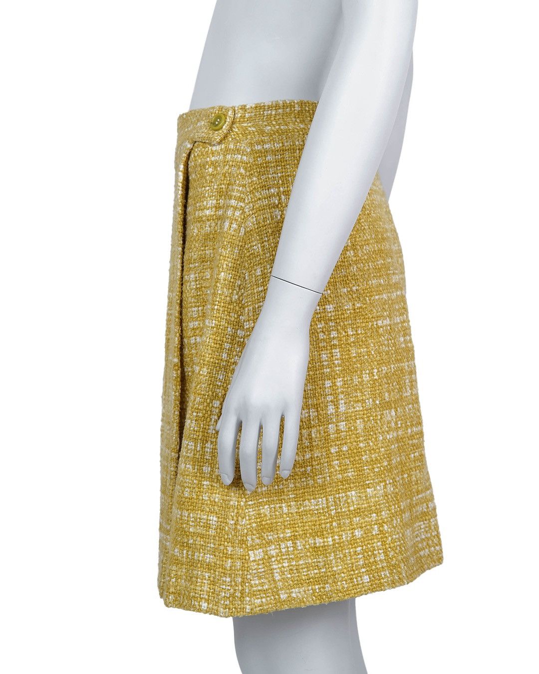 Prada Prada S/S1996 Tweed Skirt Size 32" / US 10 / IT 46 - 5 Thumbnail