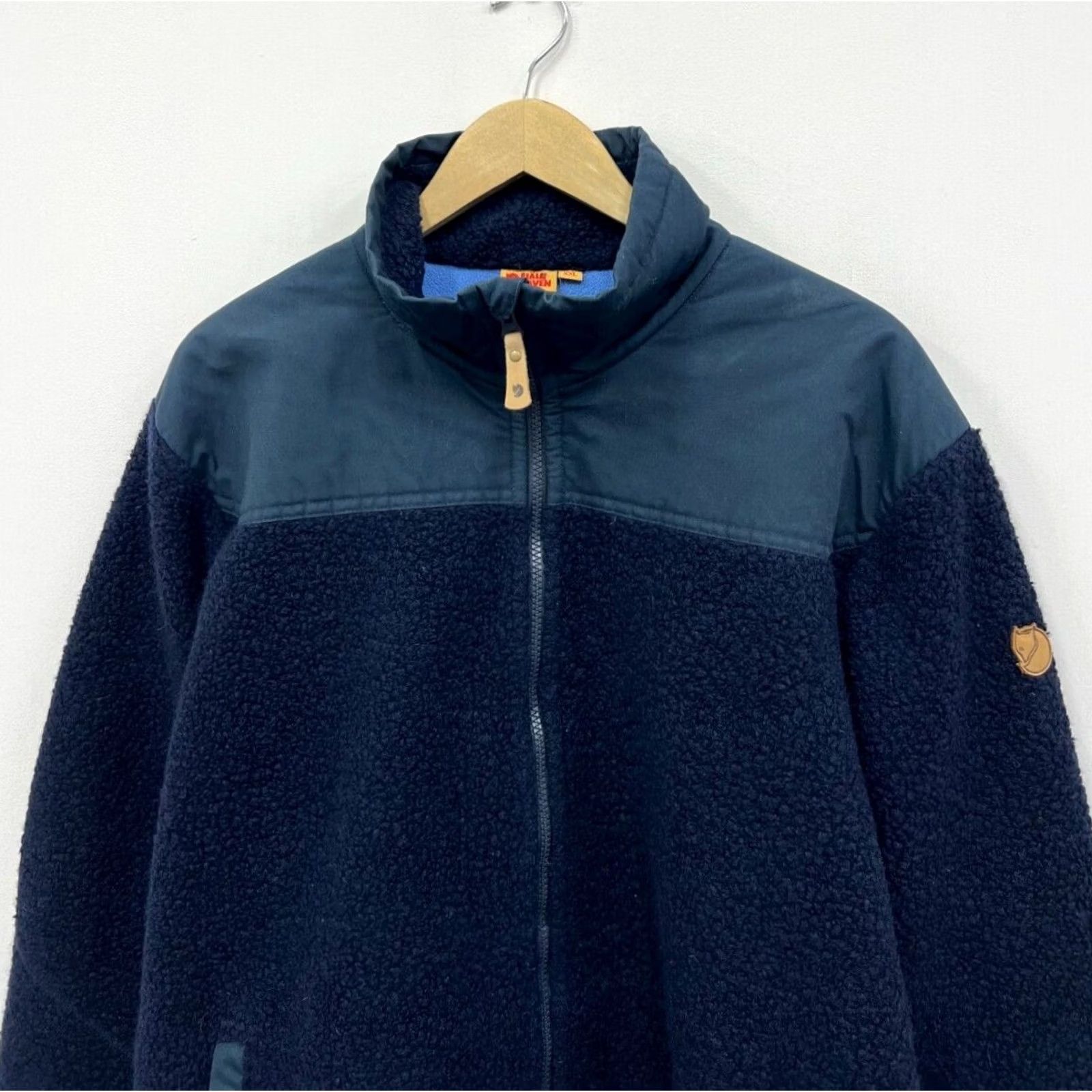 Vintage New title: Fjallraven Barents Stormblocker Jacket - Deep Pile Fleece Mens 2XL Navy Size US XXL / EU 58 / 5 - 2 Thumbnail