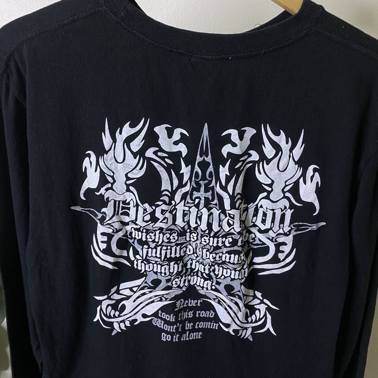 Beaumere Seditionaries Cyber Gothic Punk Grunge If Six Was Nine LS T Size US L / EU 52-54 / 3 - 2 Thumbnail