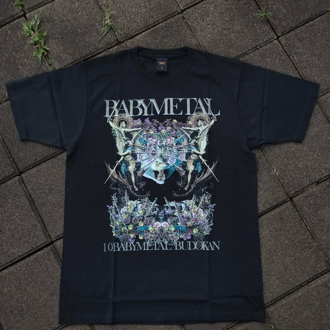 Band Tees BABYMETAL 10 BM Budokan 2021 Rare Tee Size US L / EU 52-54 / 3 - 1 Thumbnail