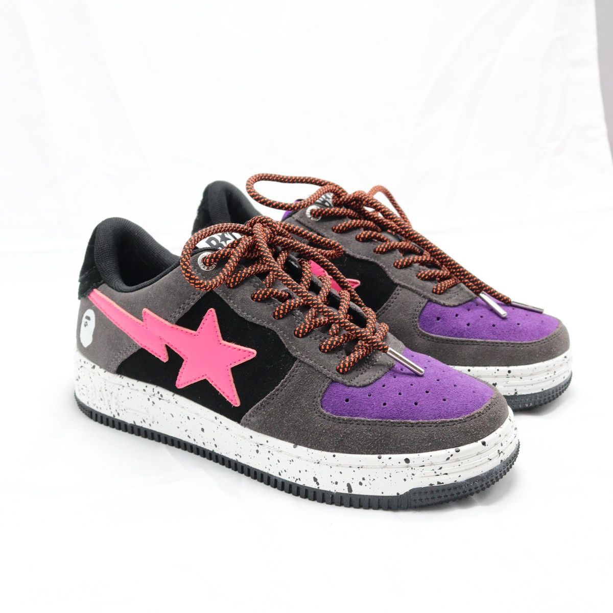 image of Bape Sta 2 Shoes in Black, Men's (Size 6)