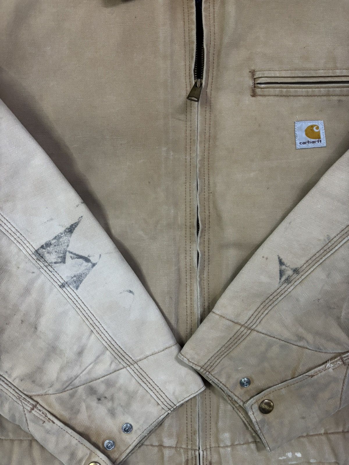Carhartt Vintage Carhartt Detroit Jacket J01 BRN Size US L / EU 52-54 / 3 - 11 Thumbnail