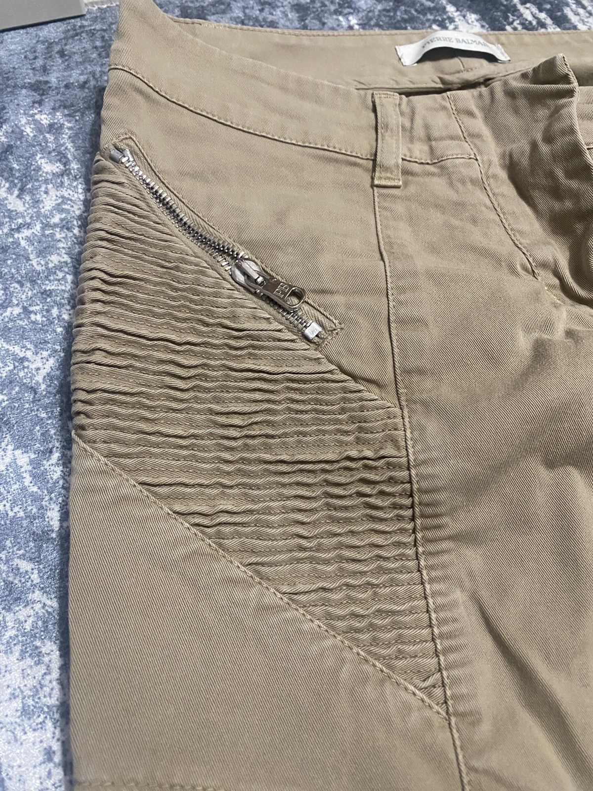 Balmain Luxury pierre Balmain women Biker Jeans Size 27" / US 4 / IT 40 - 6 Thumbnail