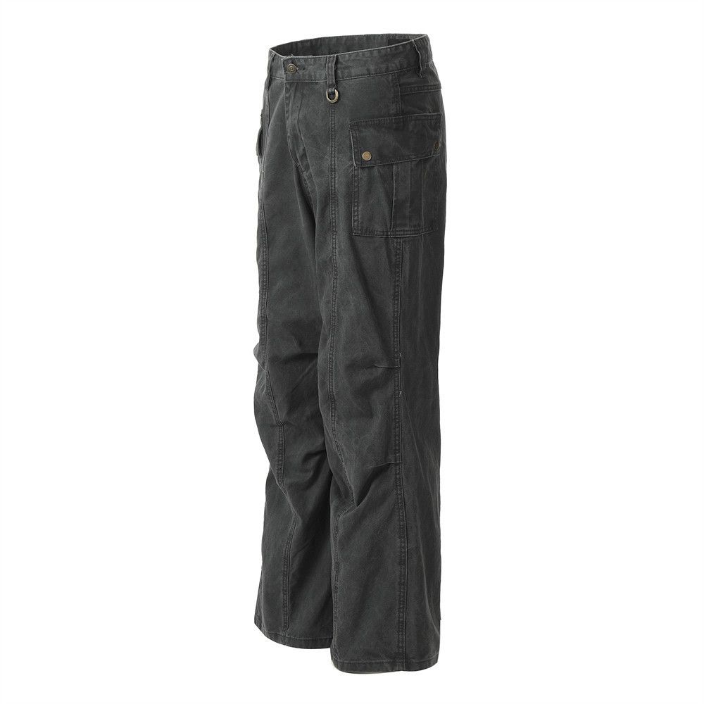 Japanese Brand × Jean High street washed distressed split stitching work jeans Size US 32 / EU 48 - 2 Thumbnail